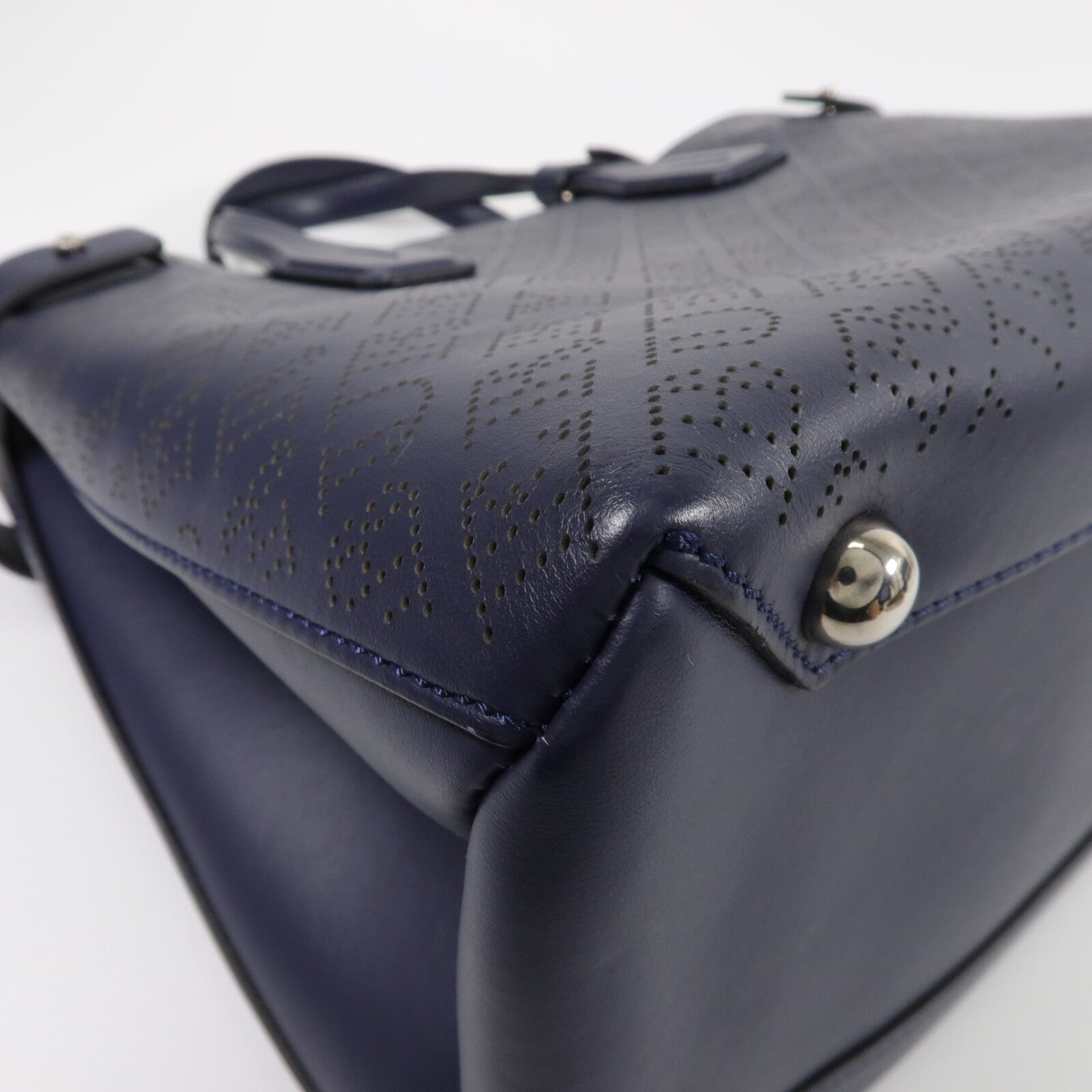 BURBERRY 牛皮皮革Banner Small Perforated Tote手挽肩背兩用袋