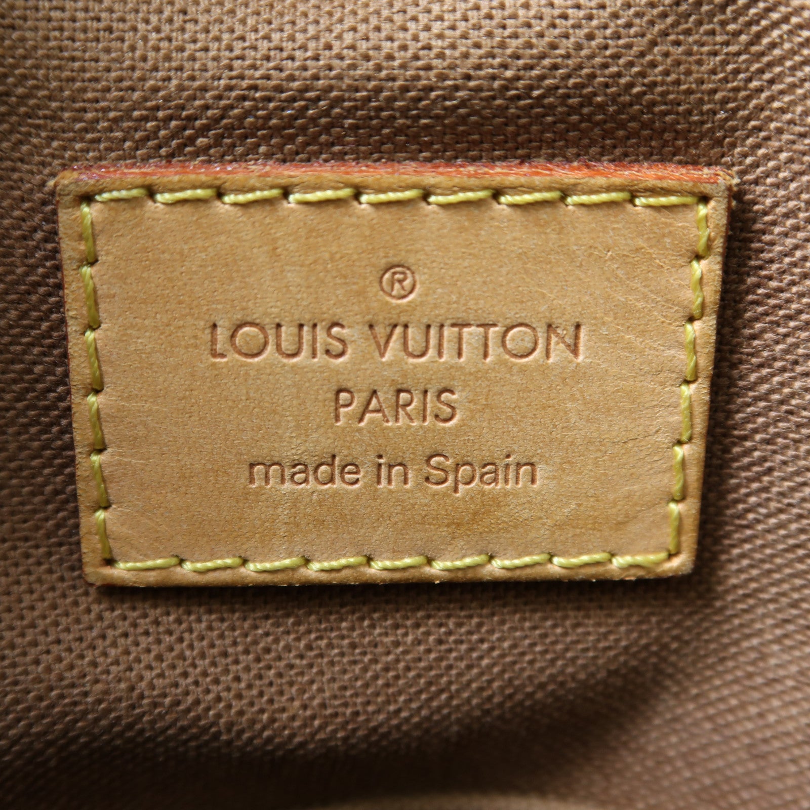 LOUIS VUITTON 【激減優惠】Monogram SackBosphere金扣手挽肩背兩用袋啡色