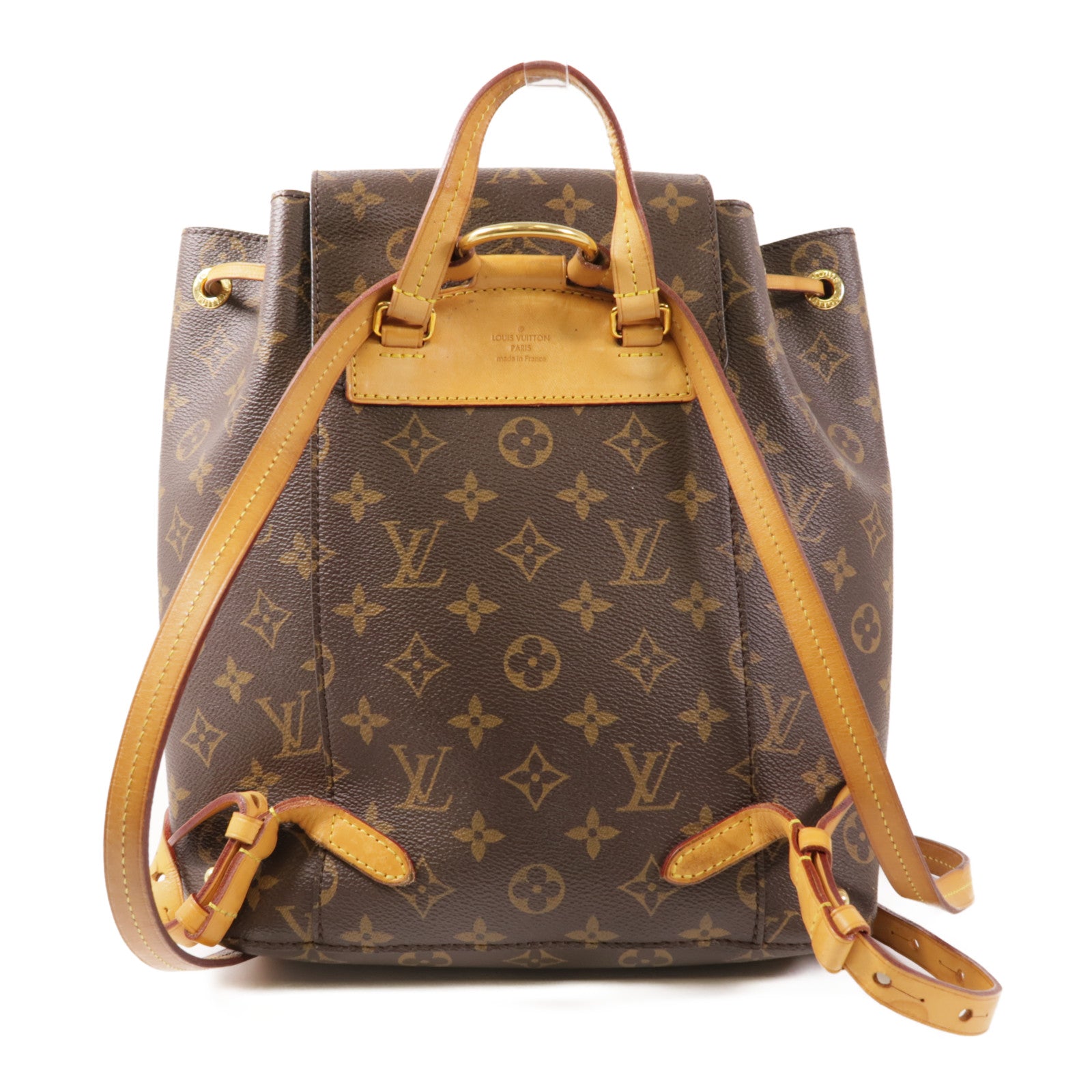 LOUIS VUITTON Monogram Montsouris金扣背包