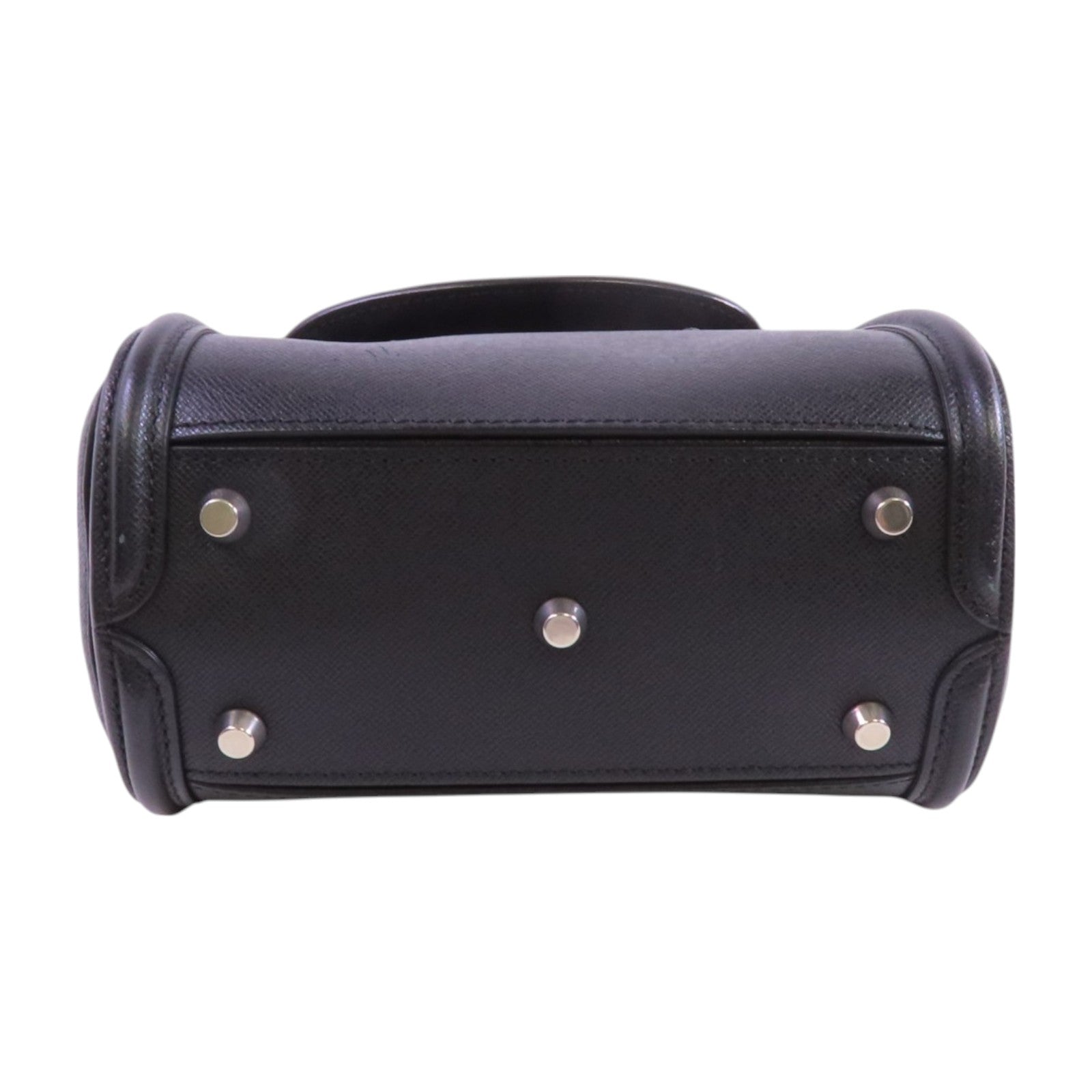 SELECTION 牛皮皮革Heroine Mini銀扣手挽肩背兩用袋