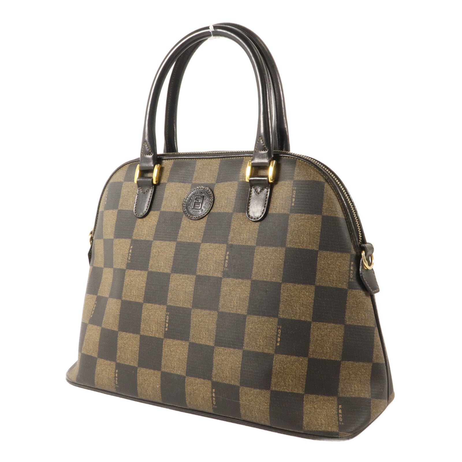 FENDI 塗層帆布Handbag手挽袋