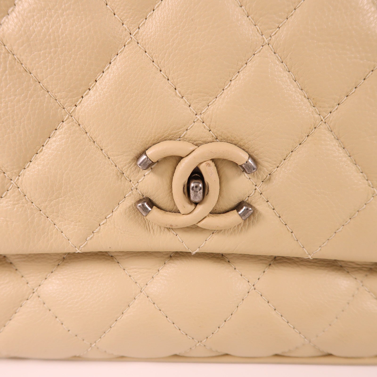 CHANEL 牛皮皮革Chain Shoulder Bag鏈帶肩背袋