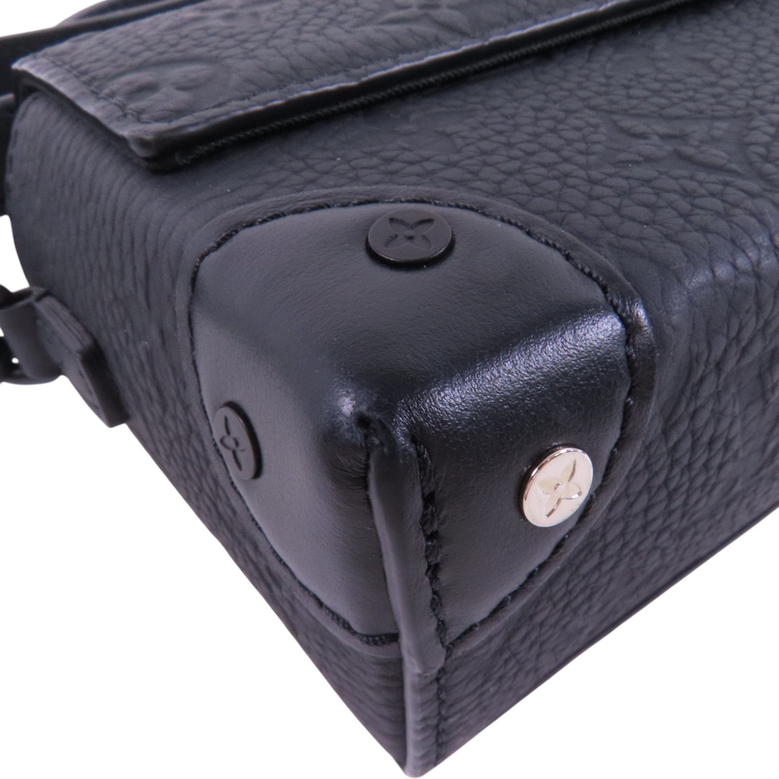 LOUIS VUITTON Monogram Taurillon Steamer肩背袋