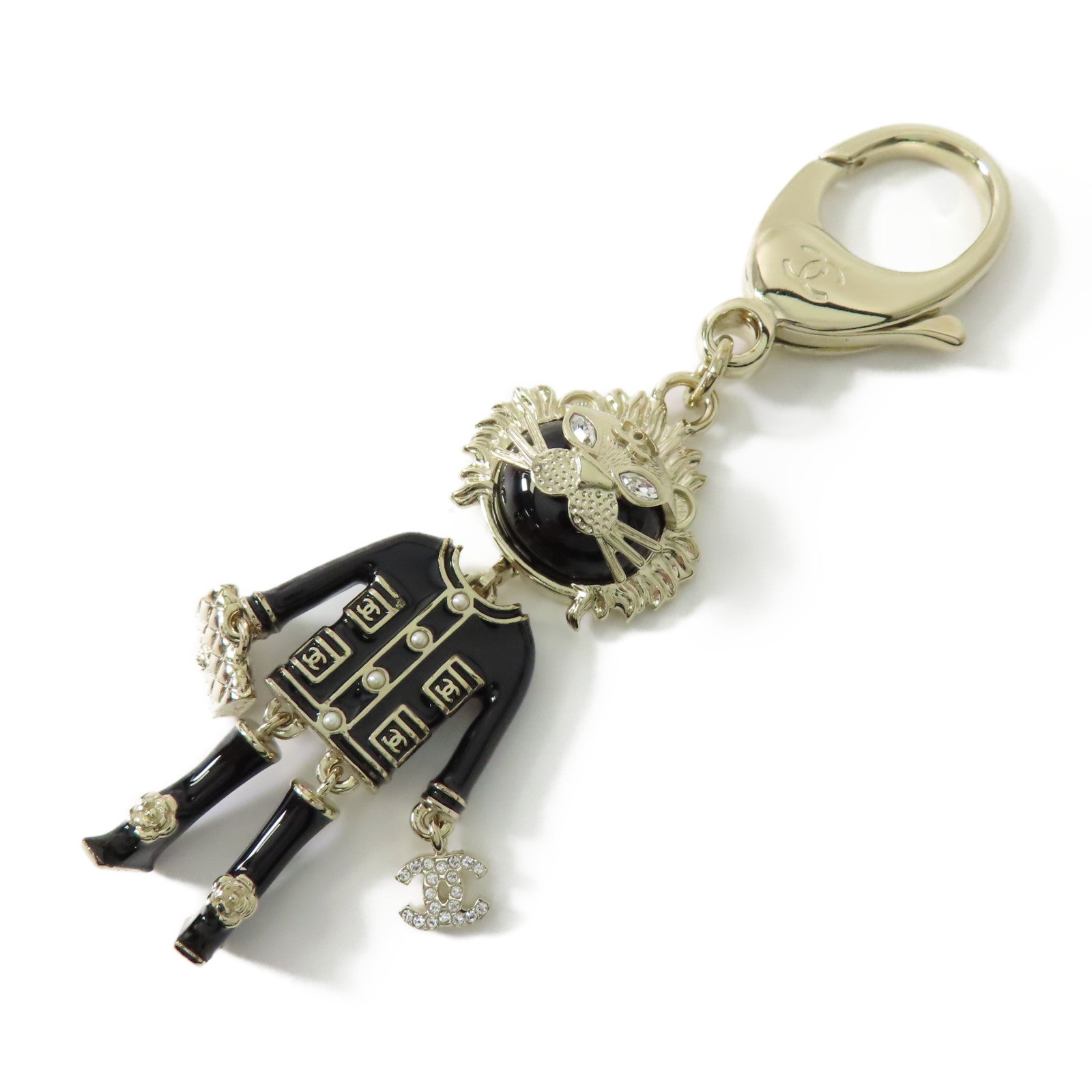 CHANEL 金屬Key Charm鑰匙圈