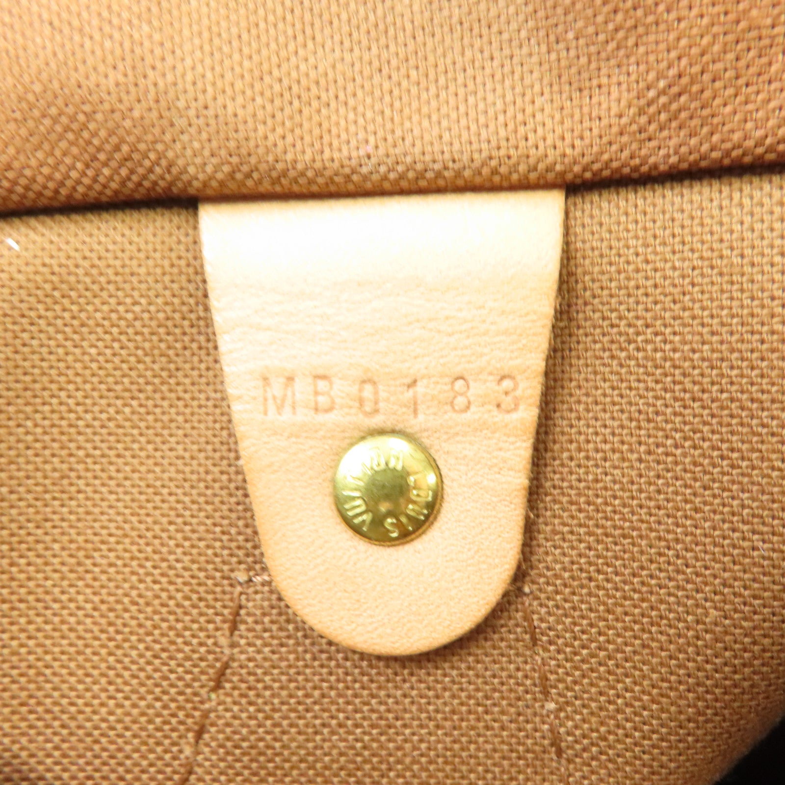 LOUIS VUITTON Monogram Speedy 25金扣手挽袋啡色