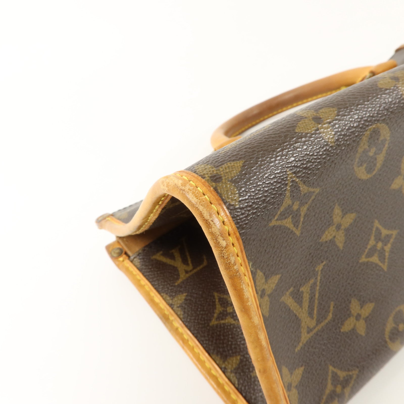 LOUIS VUITTON Monogram Popincourt金扣手挽袋
