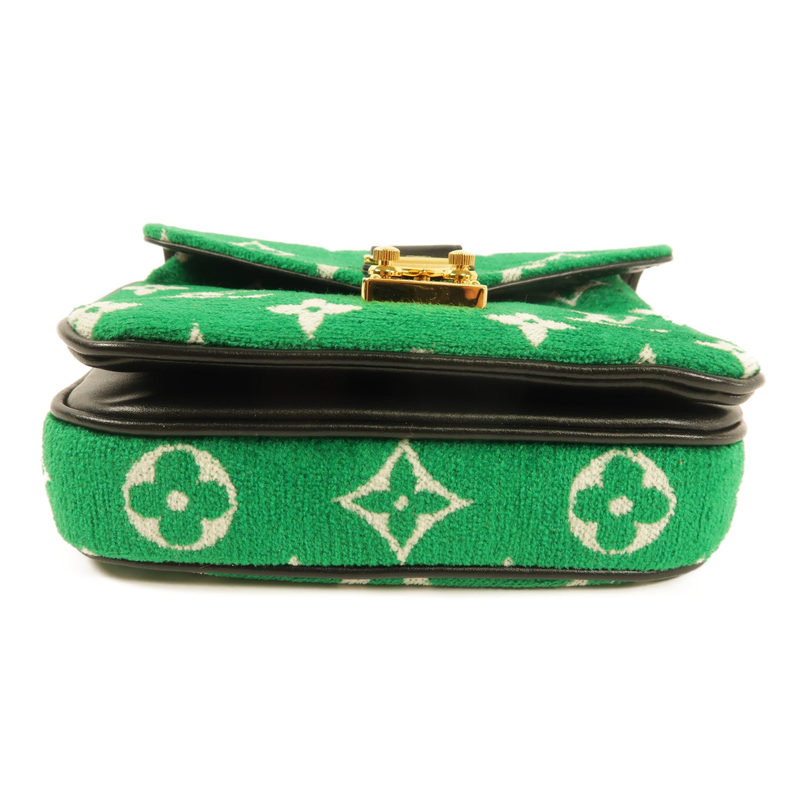 LOUIS VUITTON Monogram jacquard velvet Micro Metis手挽肩背兩用袋