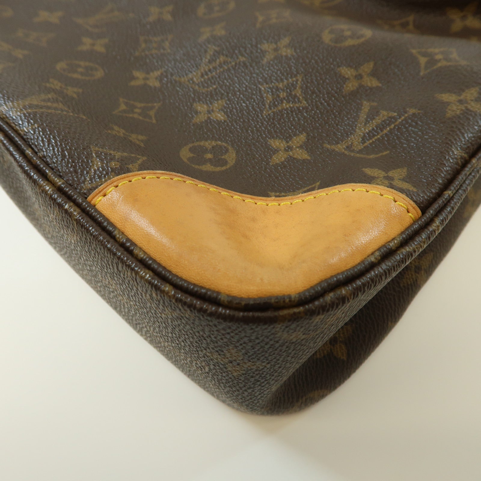 LOUIS VUITTON Monogram Boulogne肩背袋啡色
