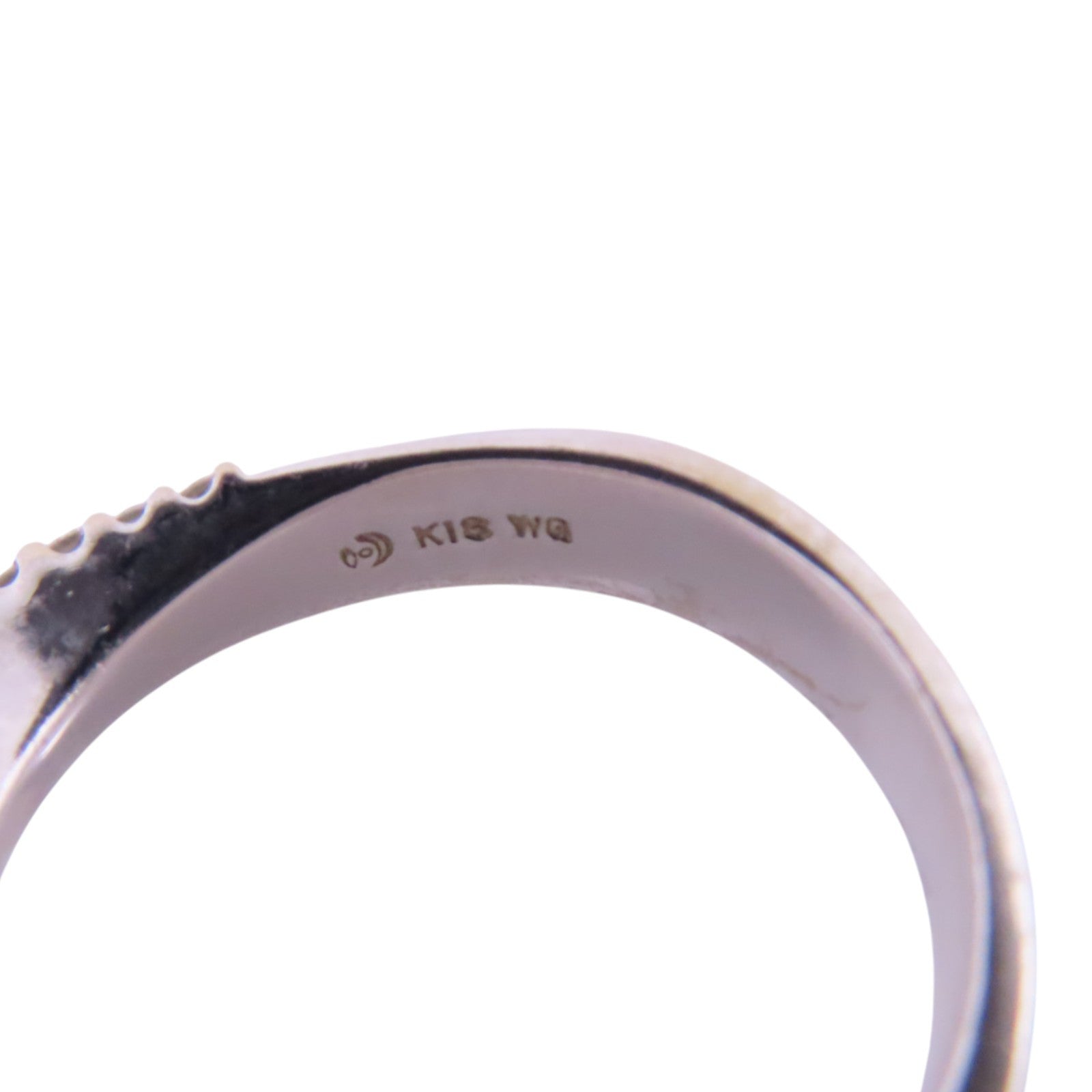 JEWELRY 【激減優惠】18K白金/鑽石Diamond Ring戒指US#5.75
