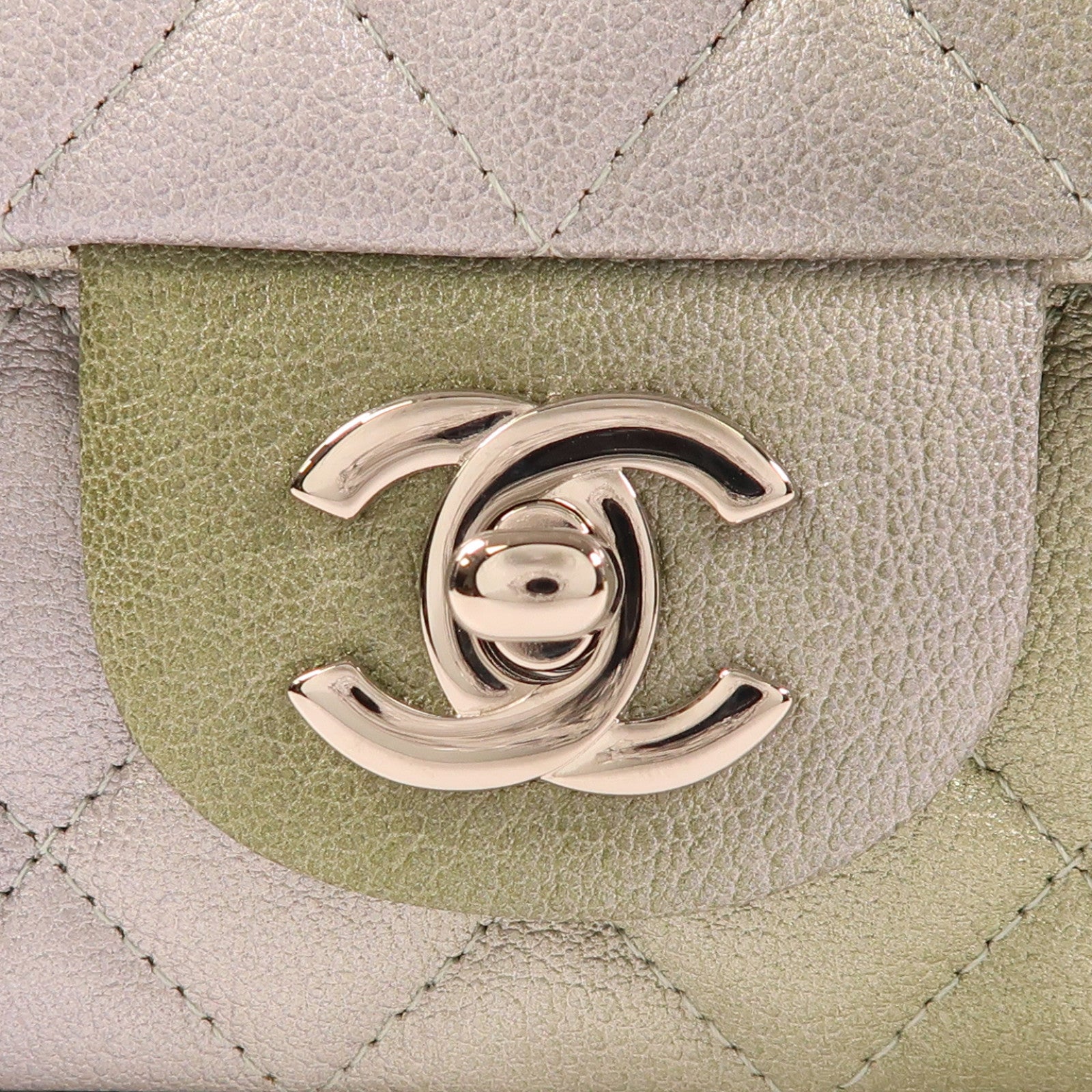 CHANEL 【激減優惠】牛皮皮革Classic 20銀扣肩背袋