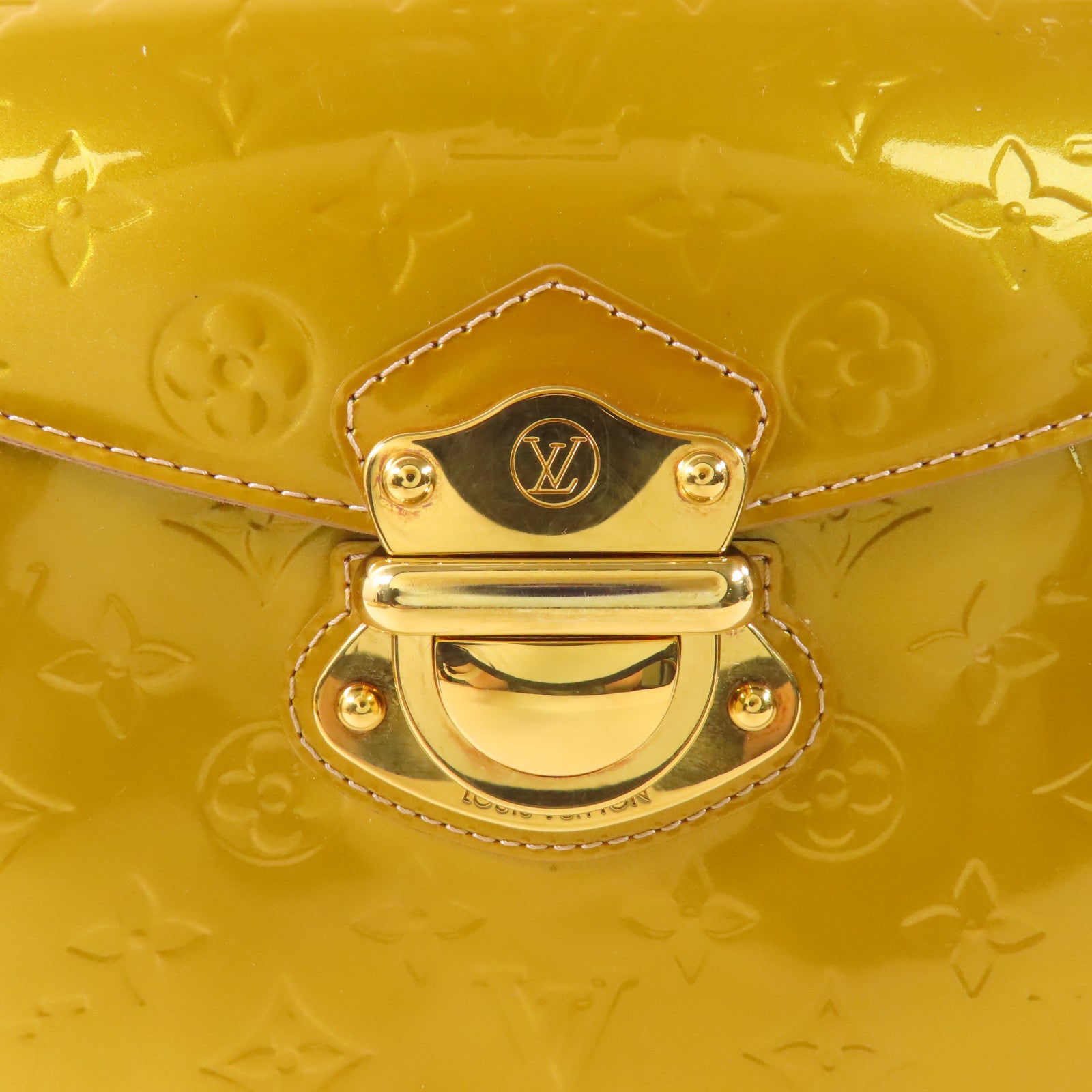 LOUIS VUITTON Monogram Vernis Mirada金扣手挽肩背兩用袋