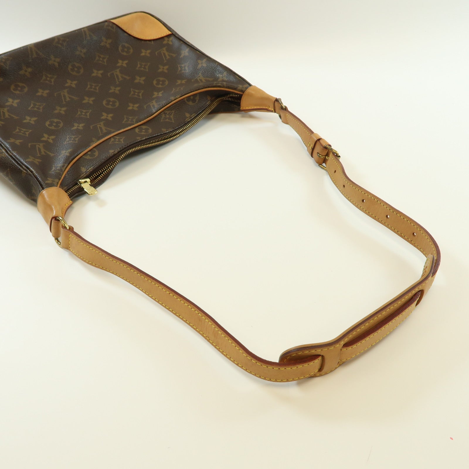 LOUIS VUITTON Monogram Boulogne肩背袋啡色
