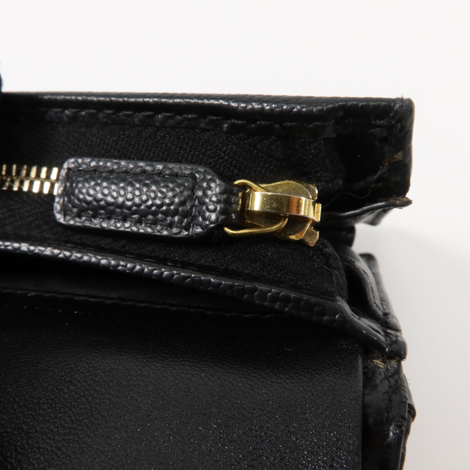 SAINT LAURENT 牛皮皮革Compact Zippered Wallet錢包