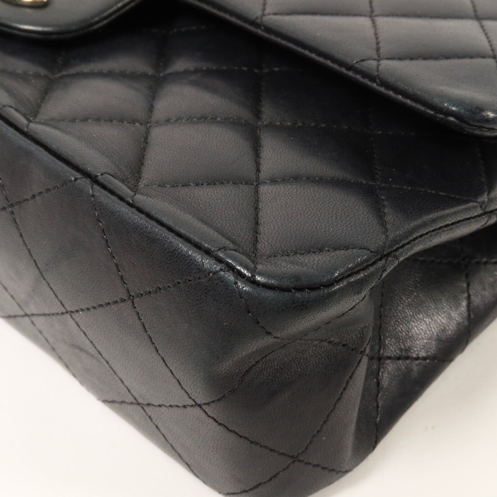 CHANEL 羊皮皮革Vintage Classic 25鏈帶肩背袋