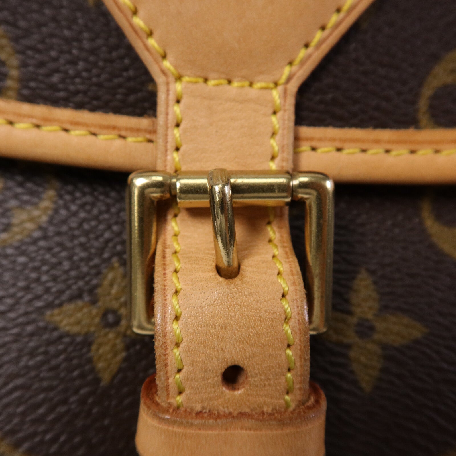 LOUIS VUITTON Monogram Sologne金扣肩背袋