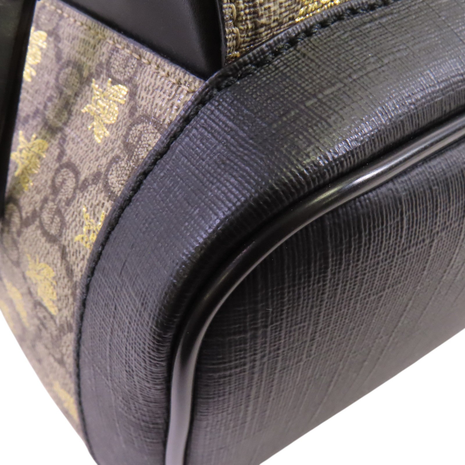 GUCCI 【激減優惠】塗層帆布GG Supreme Backpack金扣背包