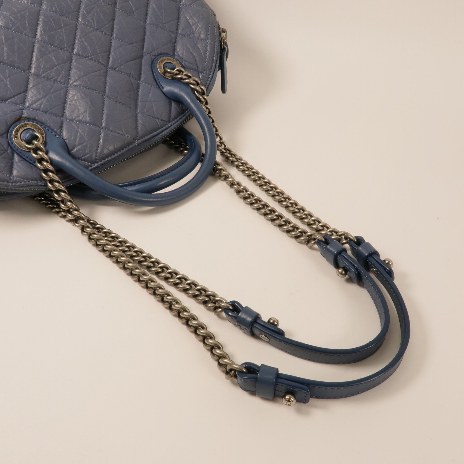 CHANEL 牛皮皮革Shoulder Bag鏈帶手挽肩背兩用袋