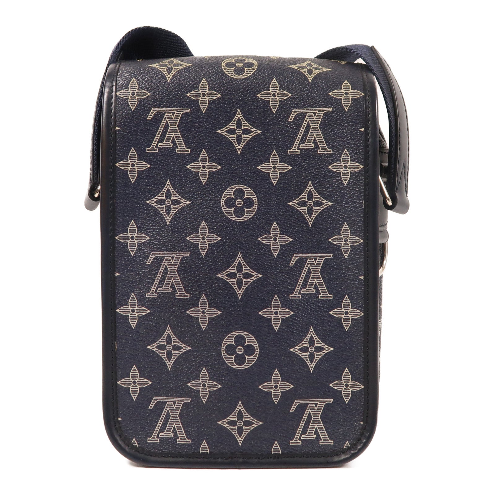 LOUIS VUITTON Monogram Savannah Messenger BB銀扣肩背袋
