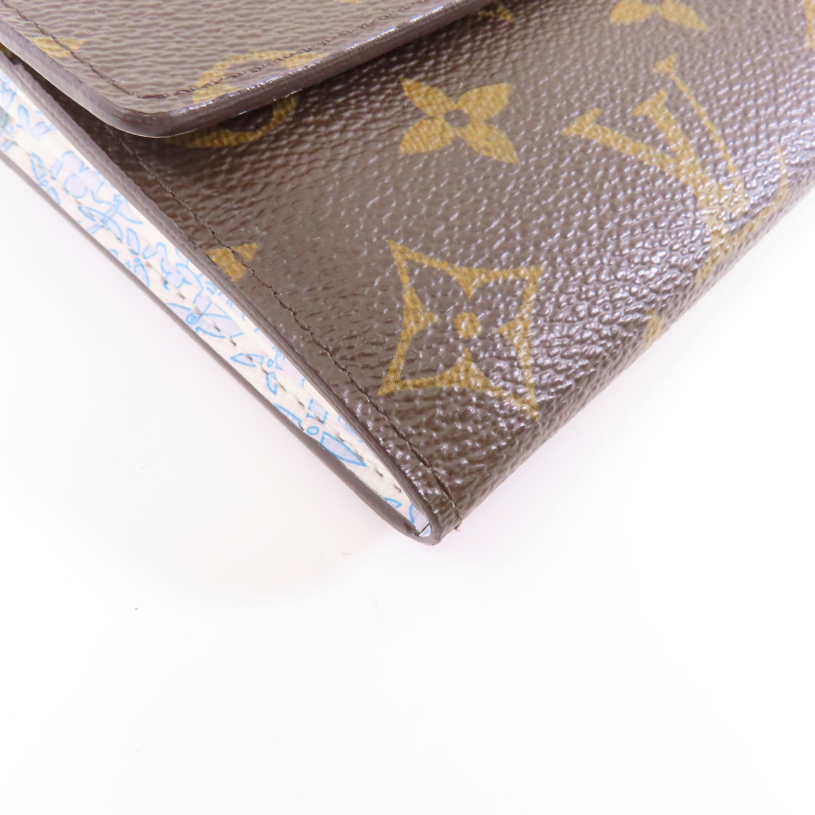 LOUIS VUITTON 【激減優惠】Monogram Portefeuille Sarah金扣長錢包啡色