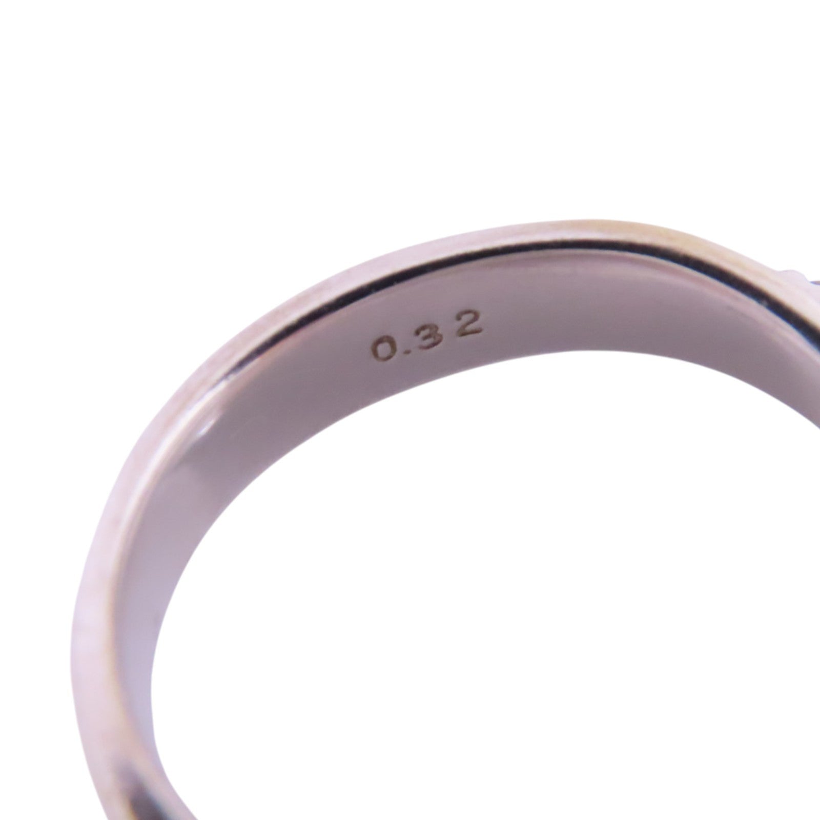 JEWELRY 【激減優惠】18K白金/鑽石Diamond Ring戒指US#5.75