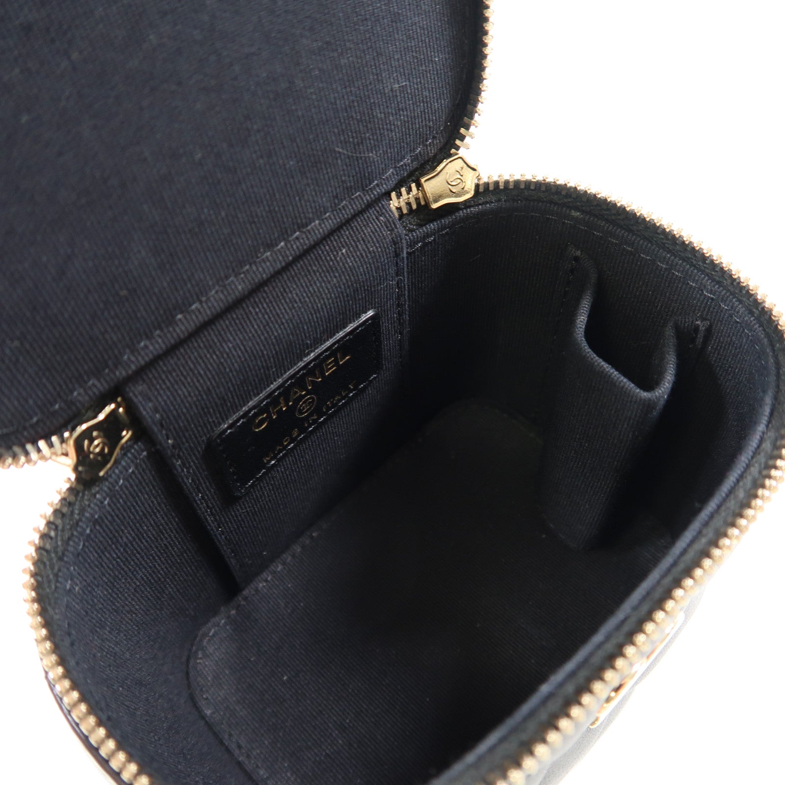 CHANEL 牛皮皮革Shoulder Bag金扣鏈帶手挽肩背兩用袋