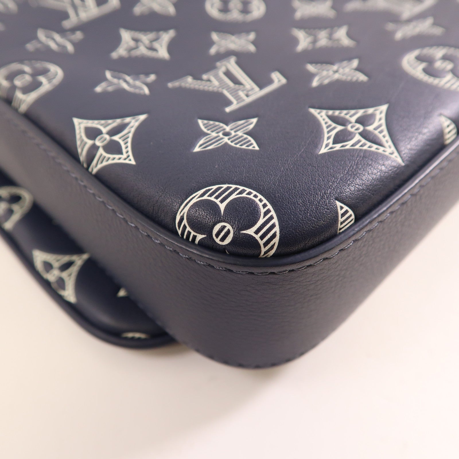 LOUIS VUITTON【激減優惠】 Monogram Shadow Trio Messenger肩背袋