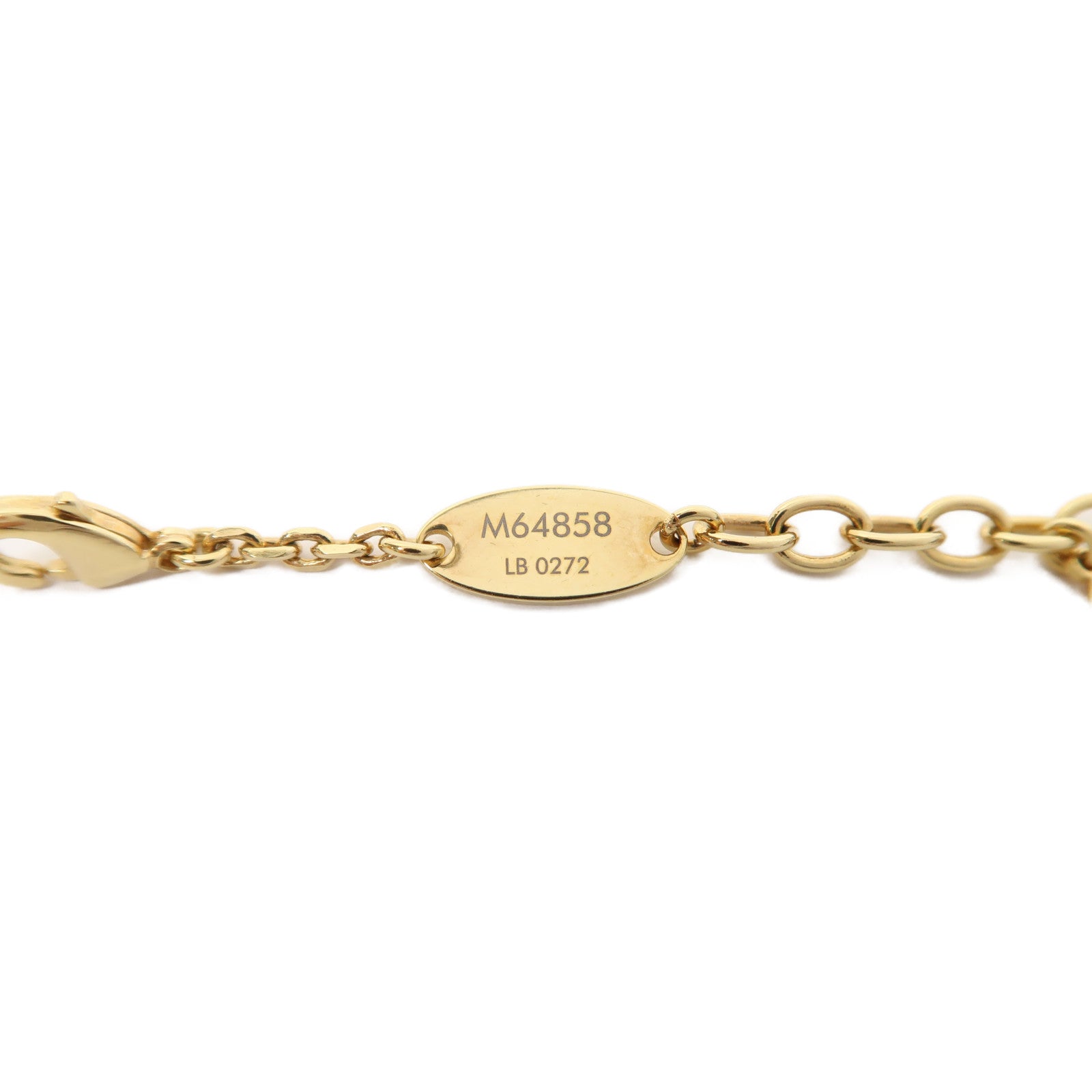 LOUIS VUITTON 金屬Blooming Supple Bracelet手鏈金色