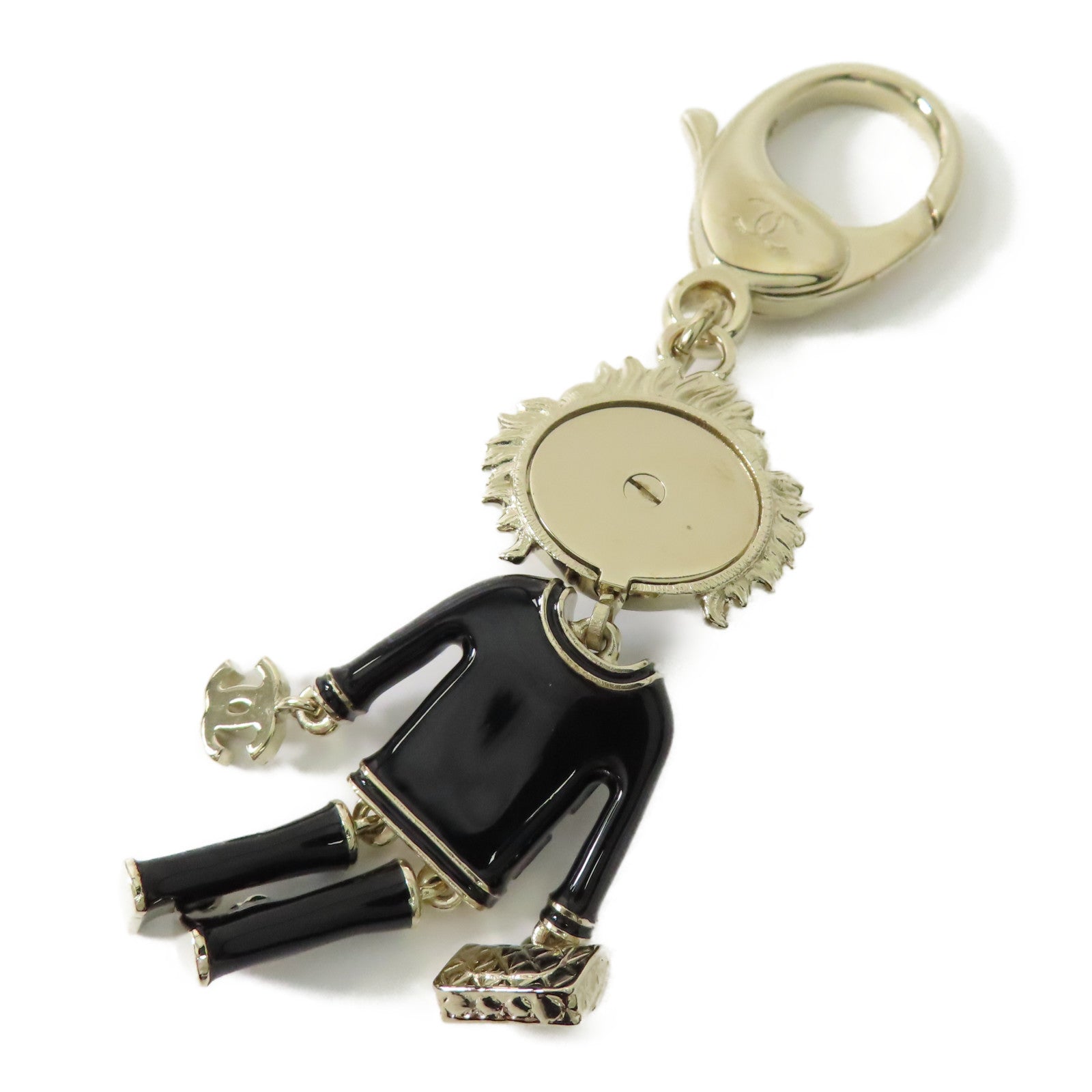 CHANEL 金屬Key Charm鑰匙圈