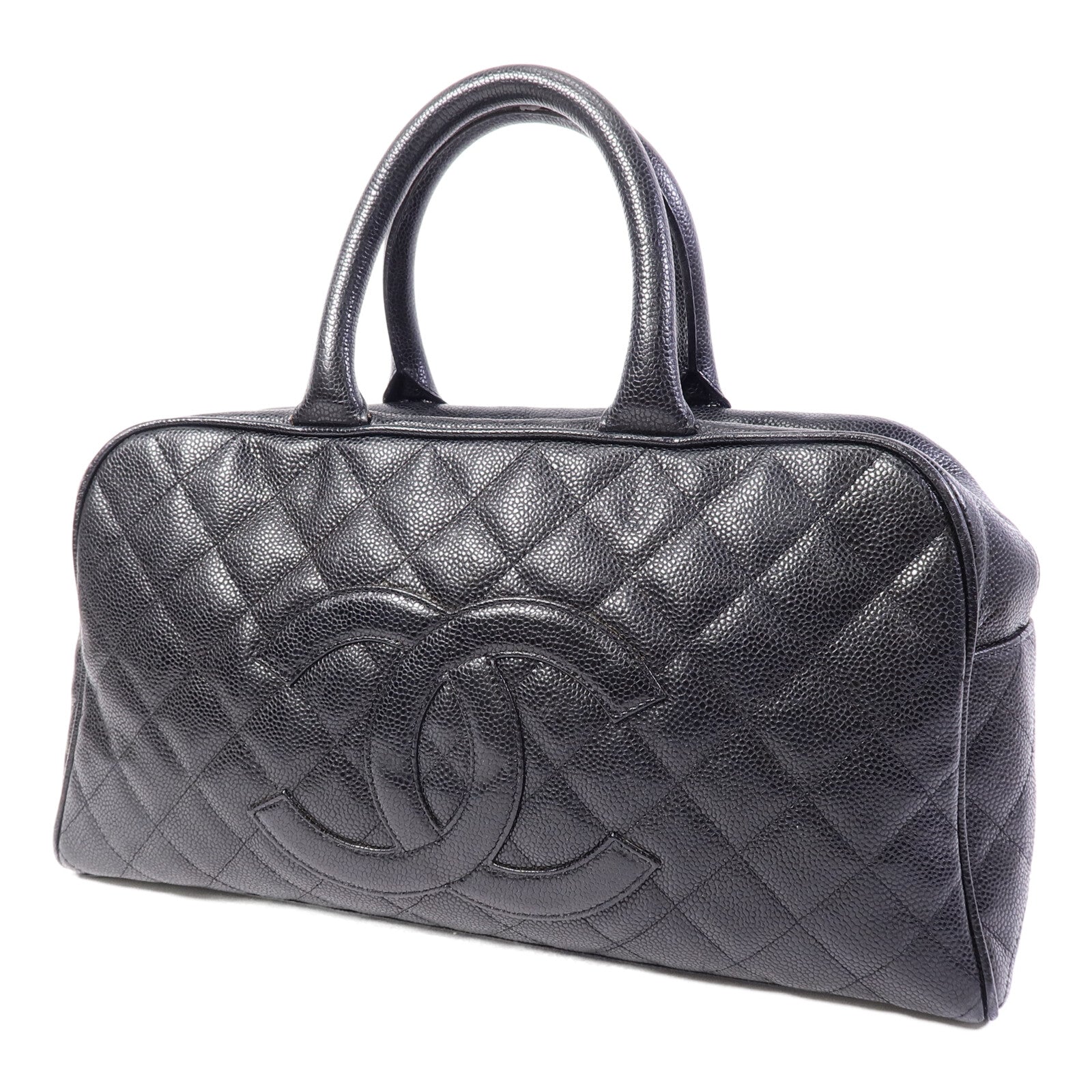 CHANEL 牛皮皮革Vintage HandBag手挽袋