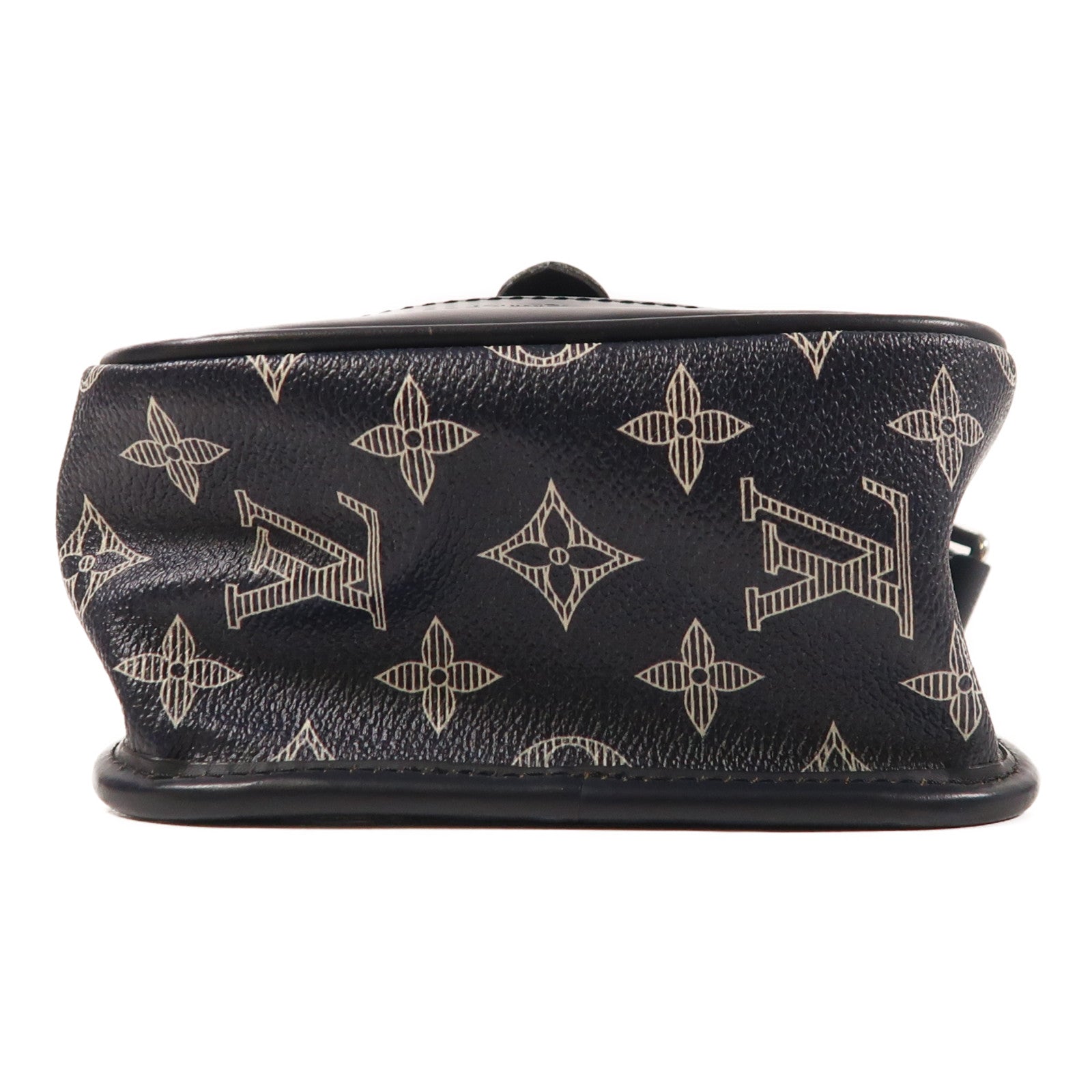 LOUIS VUITTON Monogram Savannah Messenger BB銀扣肩背袋