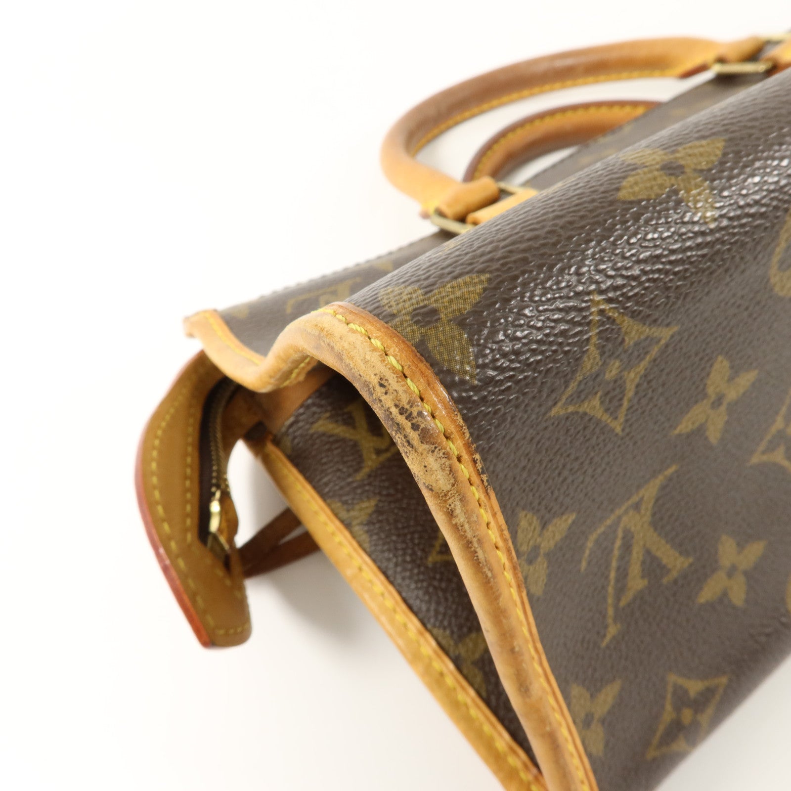 LOUIS VUITTON Monogram Popincourt金扣手挽袋