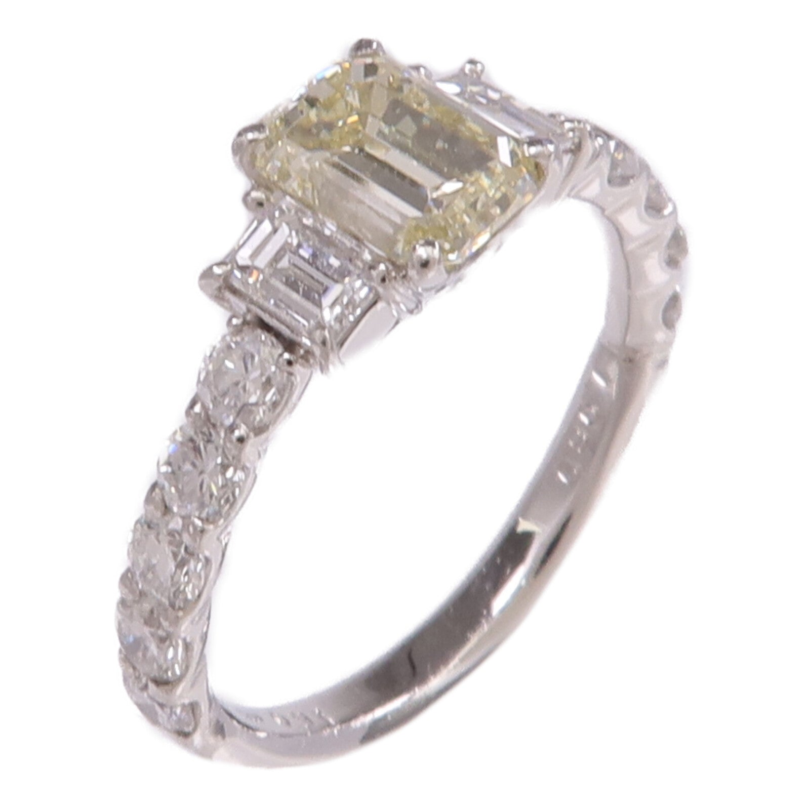 JEWELRY 【激減優惠】PT900鉑金Diamond Ring鑽石戒指US#5.25