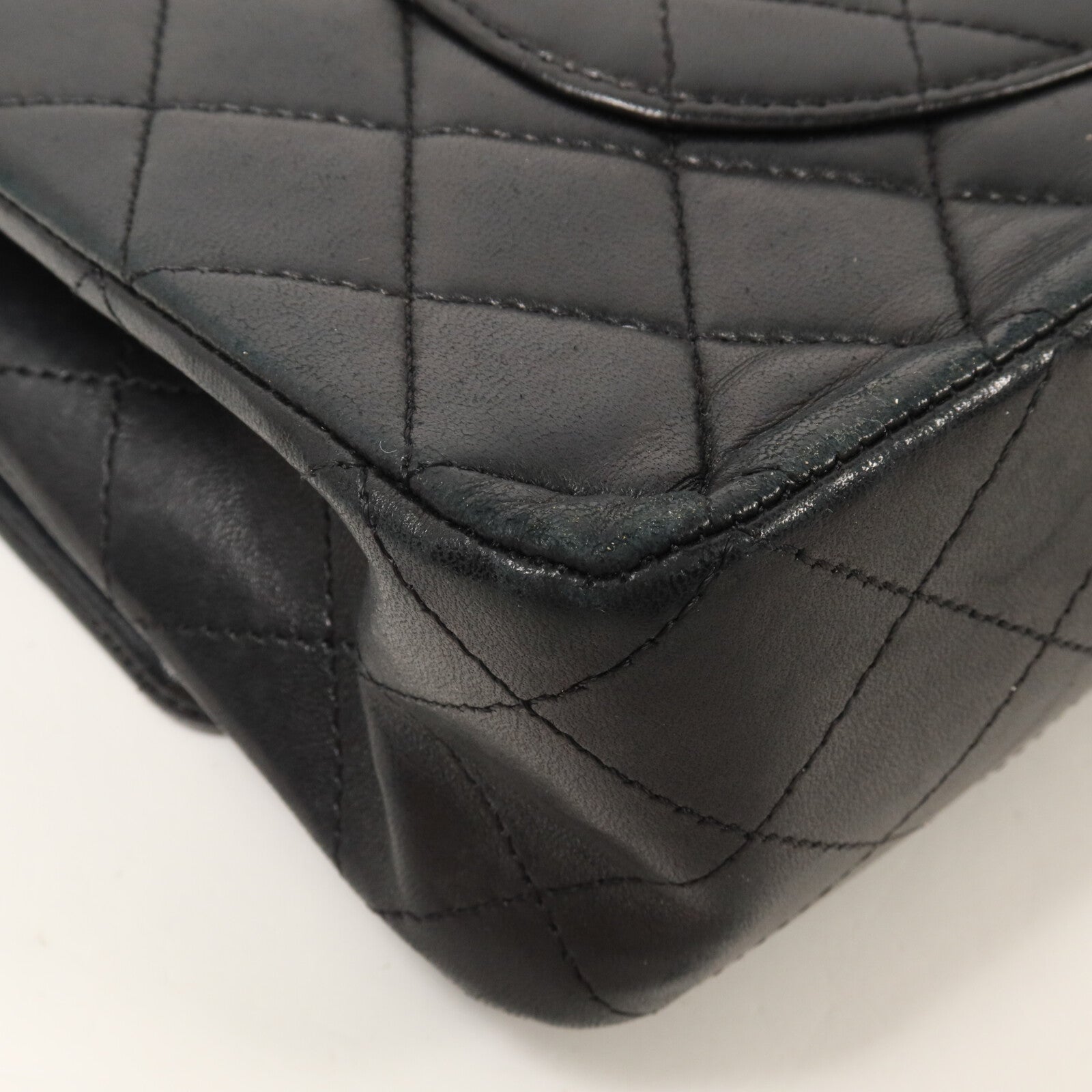 CHANEL 羊皮皮革Vintage Classic 25鏈帶肩背袋