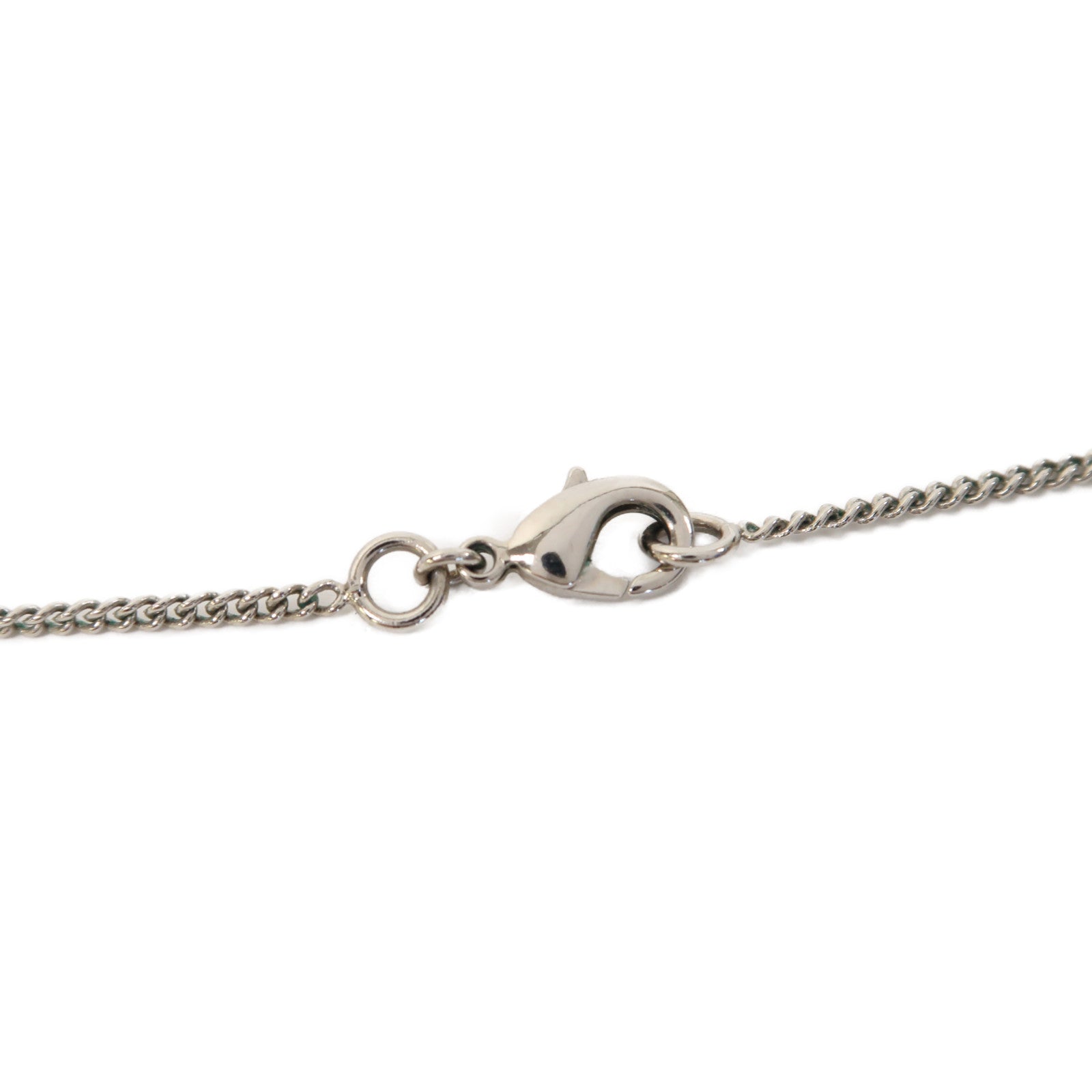 CHANEL 金屬Necklace項鍊銀色