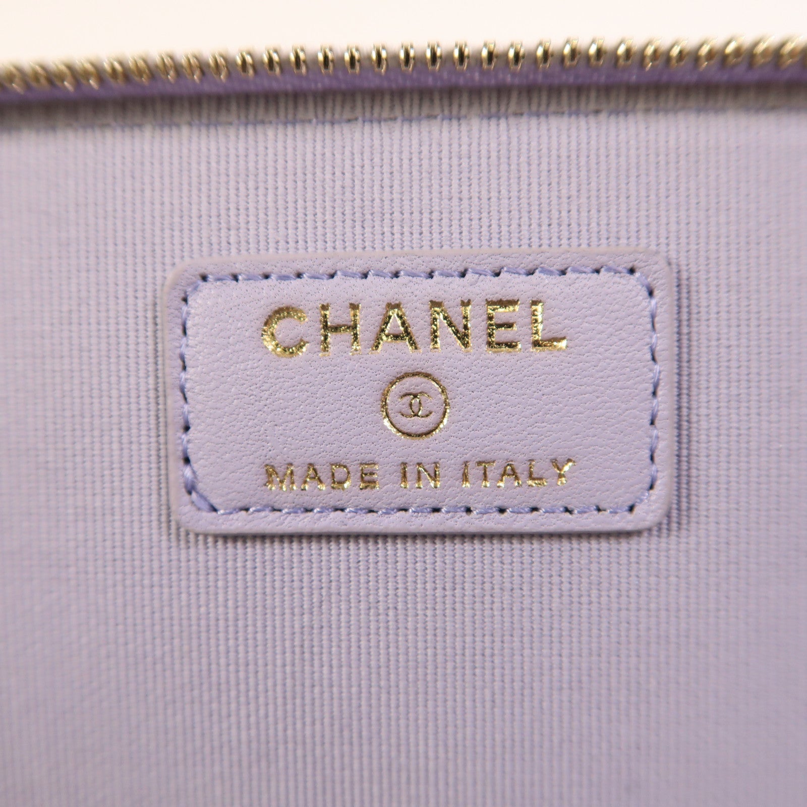 CHANEL 羊皮皮革Vanity Case金扣手挽肩背兩用袋
