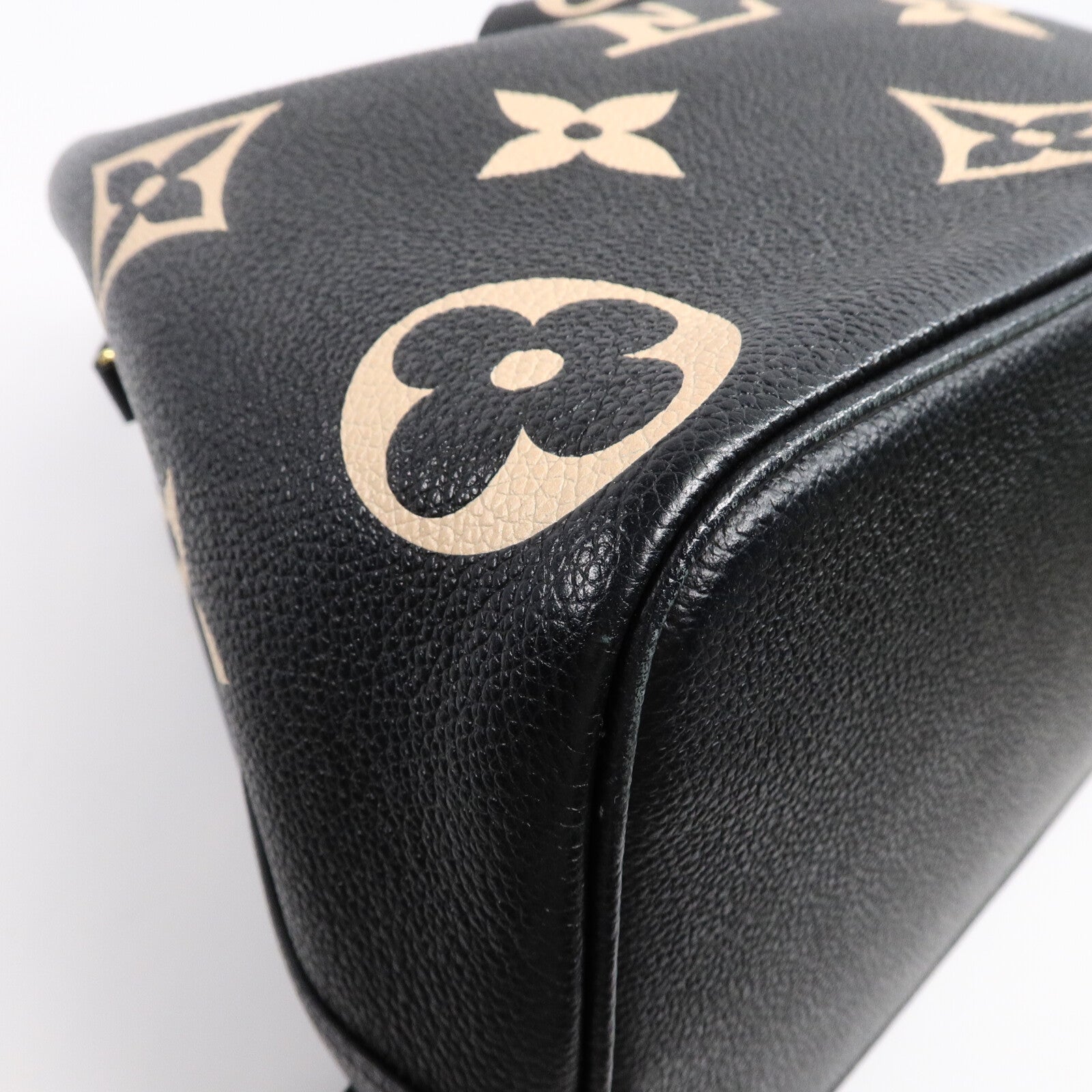 LOUIS VUITTON Monogram Empreinte Bicolor Neo Noe MM金扣手挽肩背兩用袋