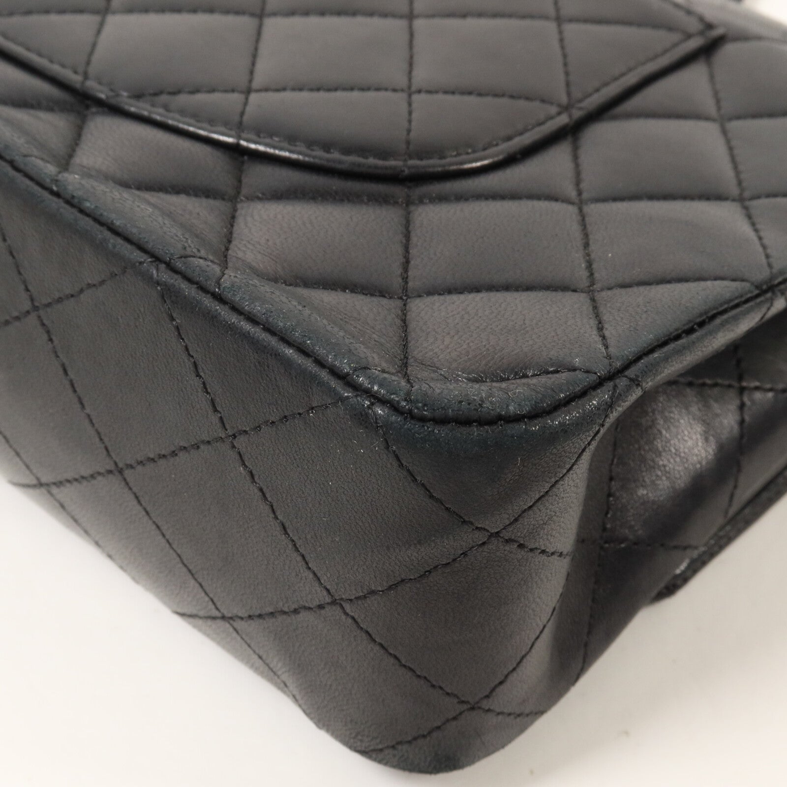 CHANEL 羊皮皮革Vintage Classic 25鏈帶肩背袋