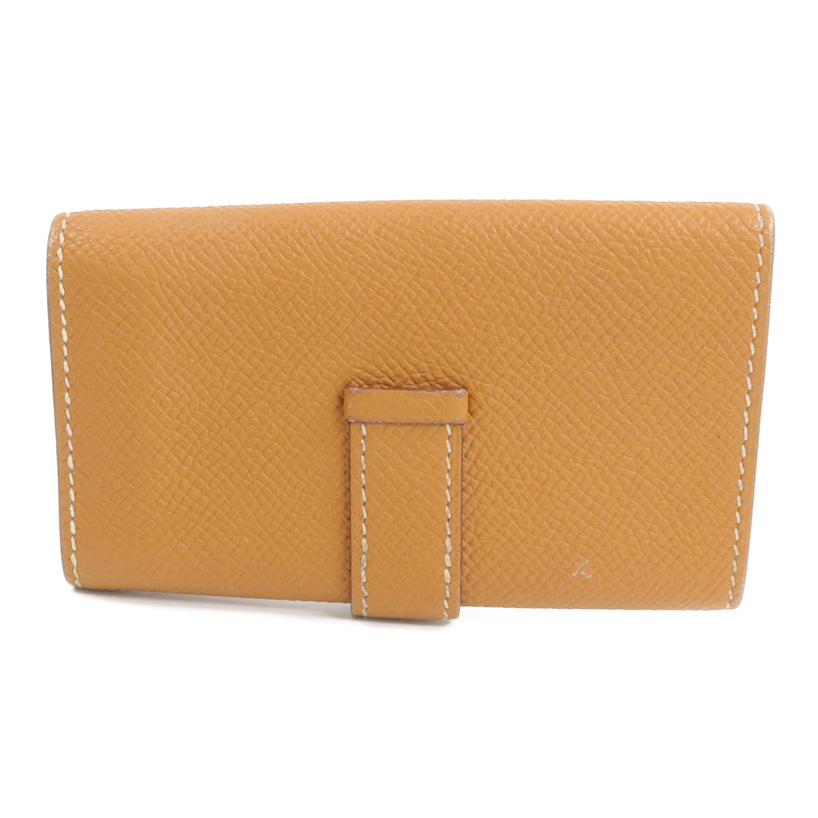 HERMES Epsom皮革Bearn Key Holder鎖匙包Gold