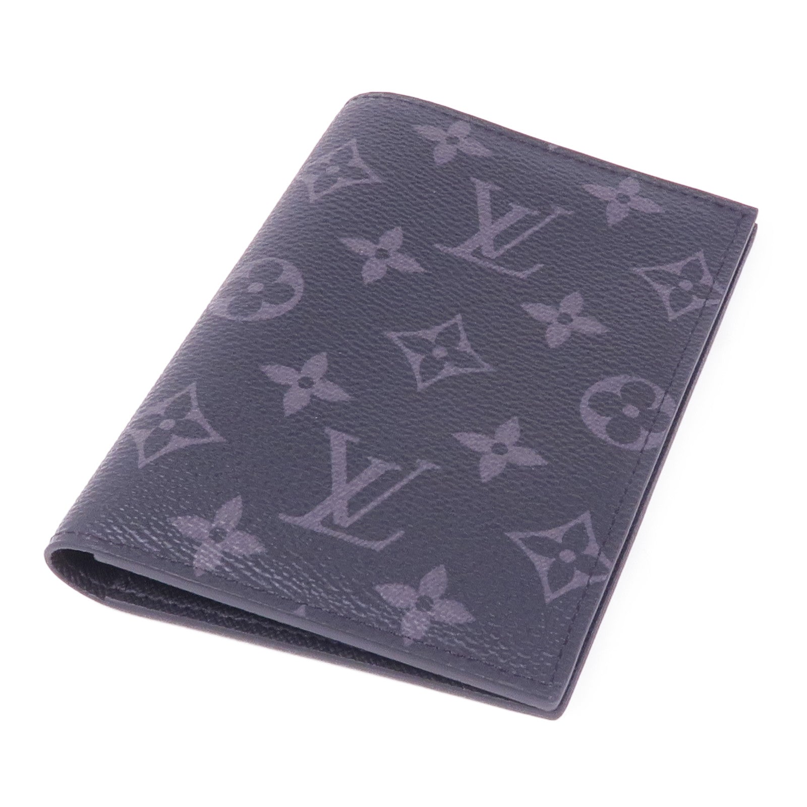 LOUIS VUITTON Monogram Eclipse Passport Cover卡片套