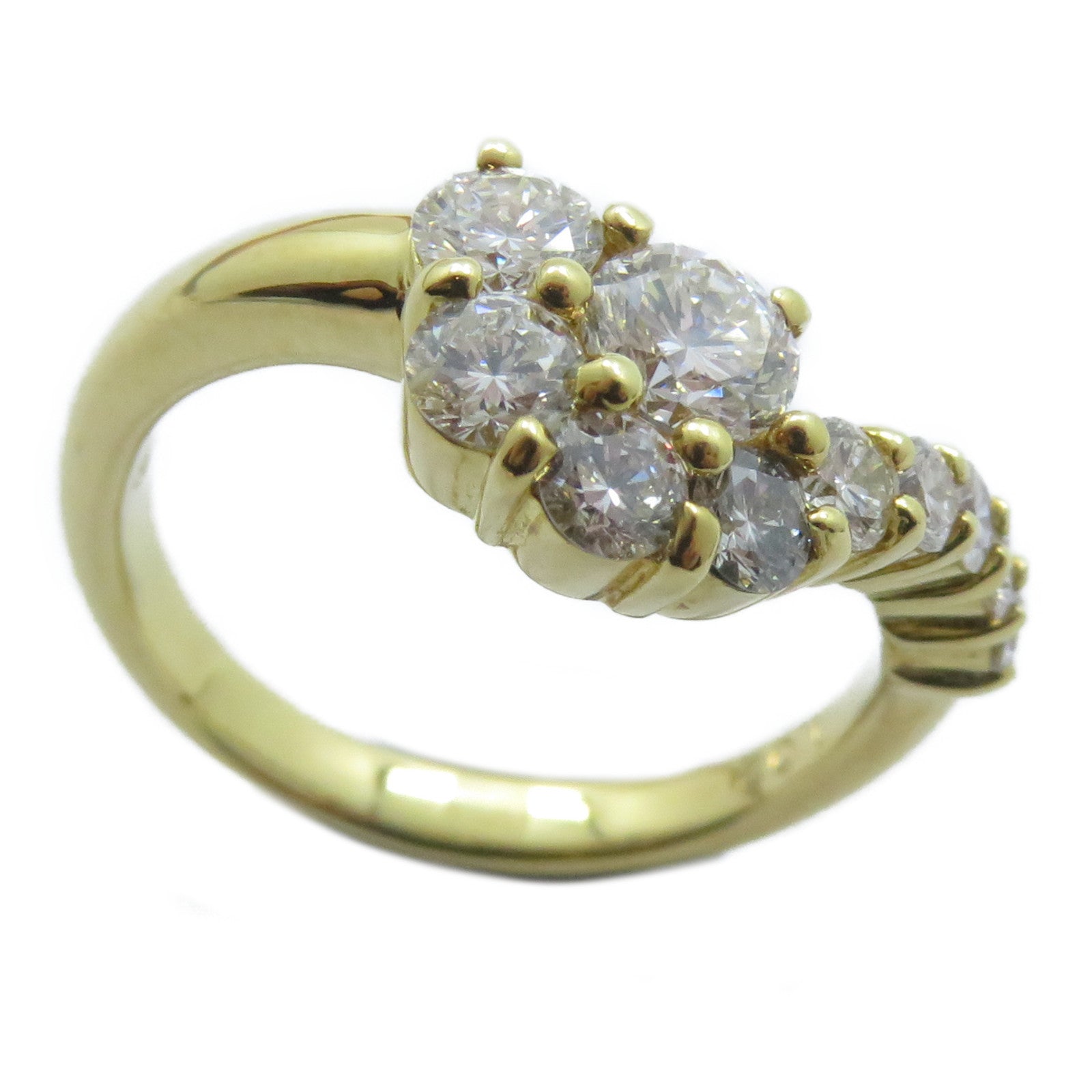 JEWELRY 【激減優惠】18K黃金Diamond Ring 1.02ct鑽石戒指US#5.75