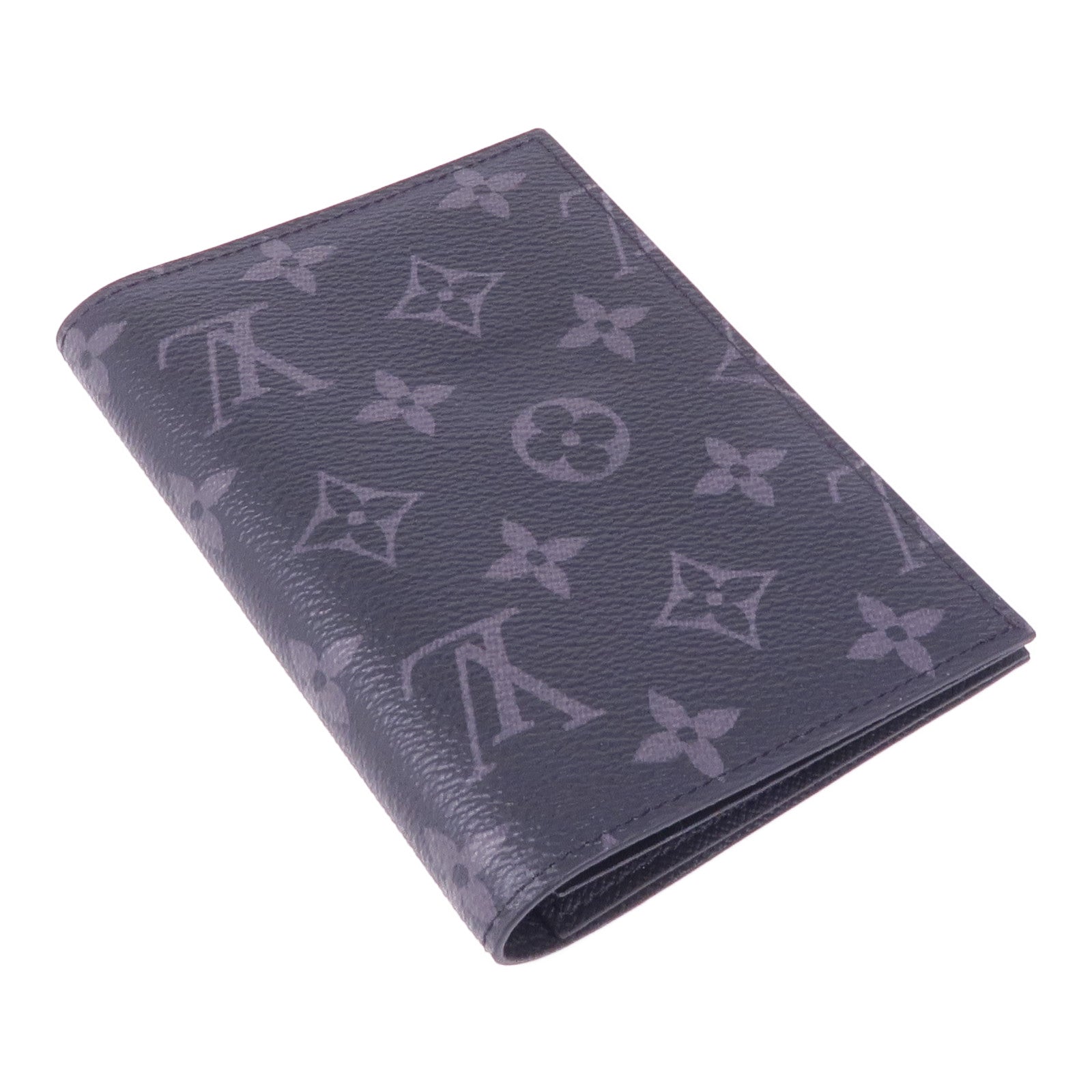 LOUIS VUITTON Monogram Eclipse Passport Cover卡片套