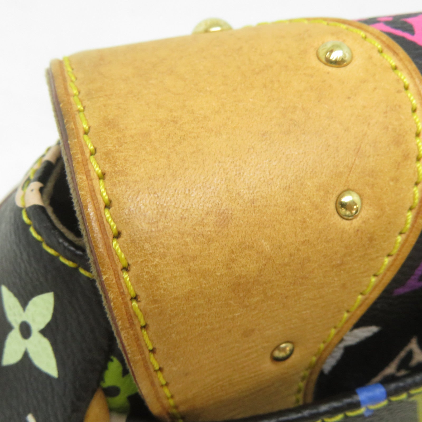 LOUIS VUITTON Monogram Multicolore Beverly金扣肩背袋黑色/彩色