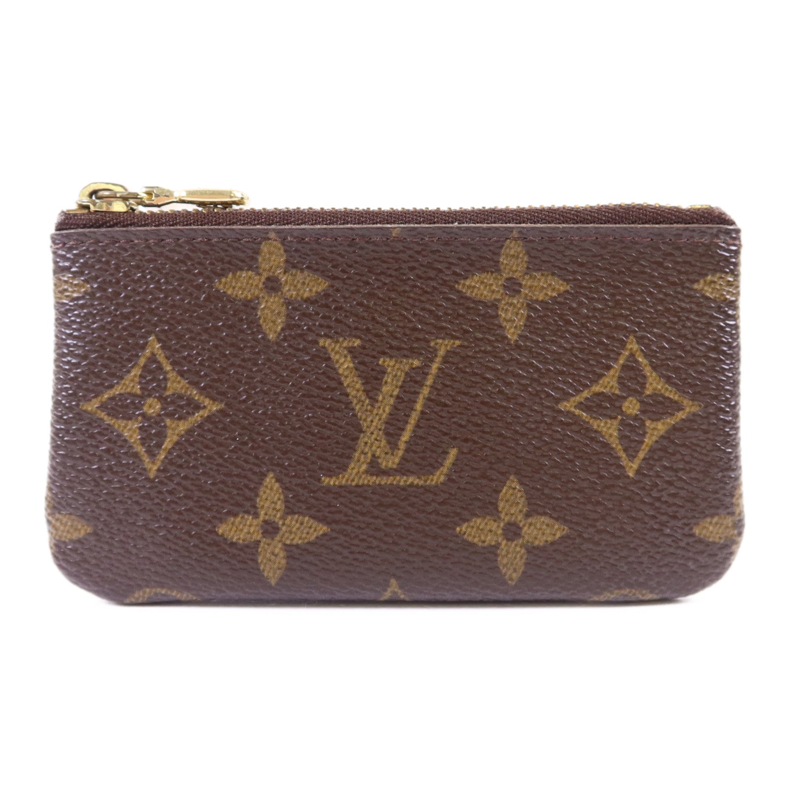 LOUIS VUITTON Monogram Key Pouch金扣鎖匙包