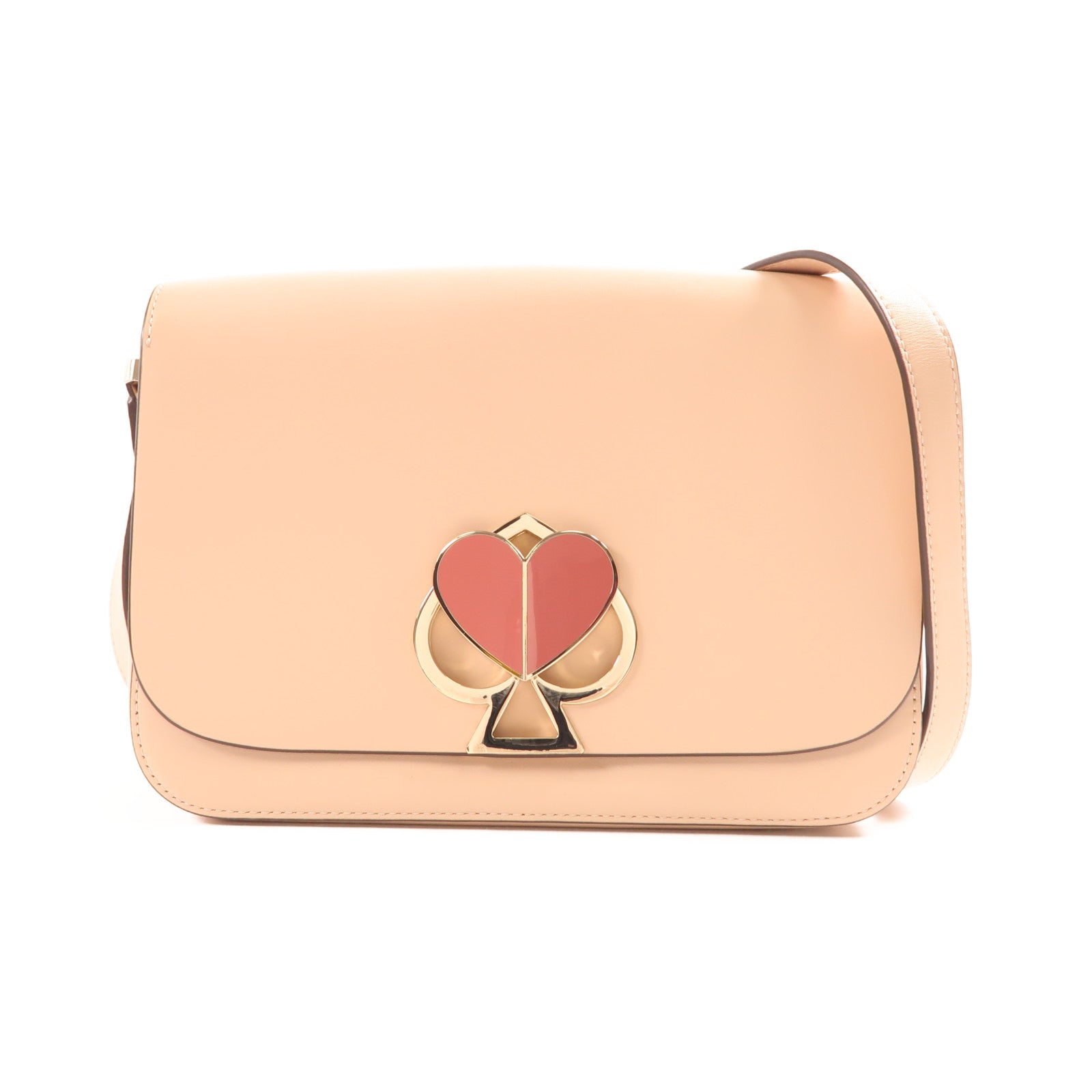 Kate Spade 牛皮皮革Shoulder Bag金扣肩背袋