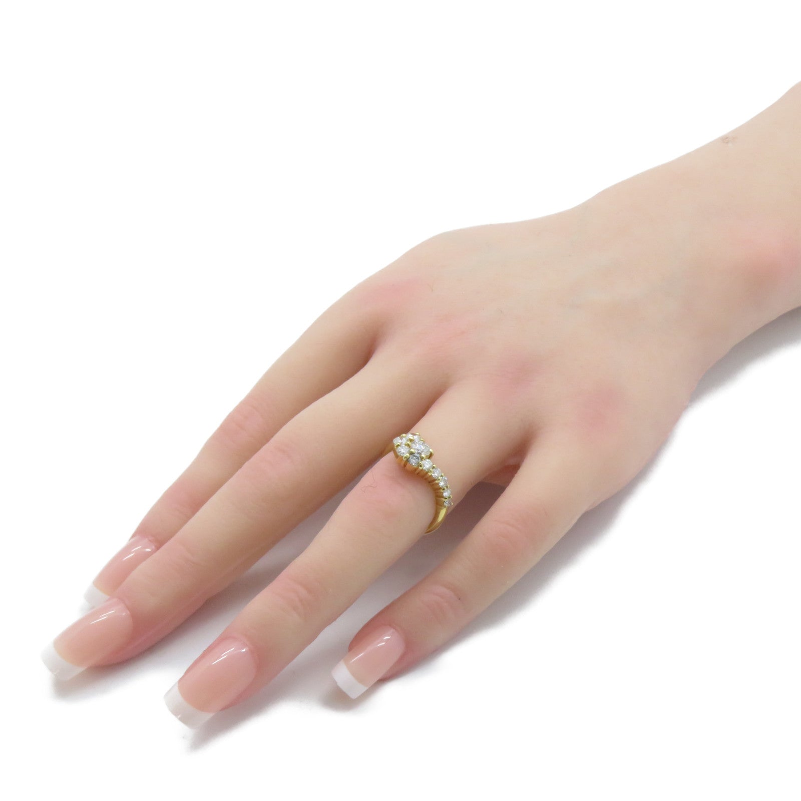 JEWELRY 【激減優惠】18K黃金Diamond Ring 1.02ct鑽石戒指US#5.75