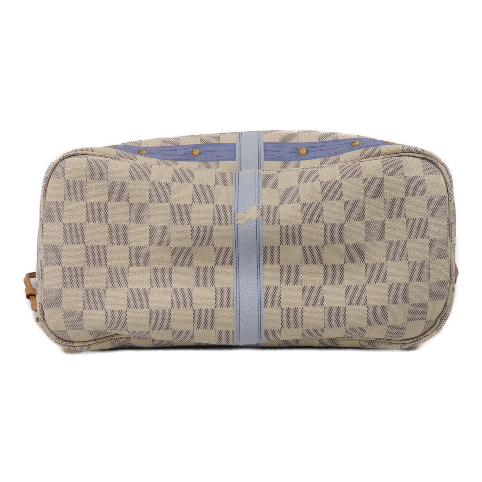 LOUIS VUITTON Damier Azur Neverfull MM手挽袋