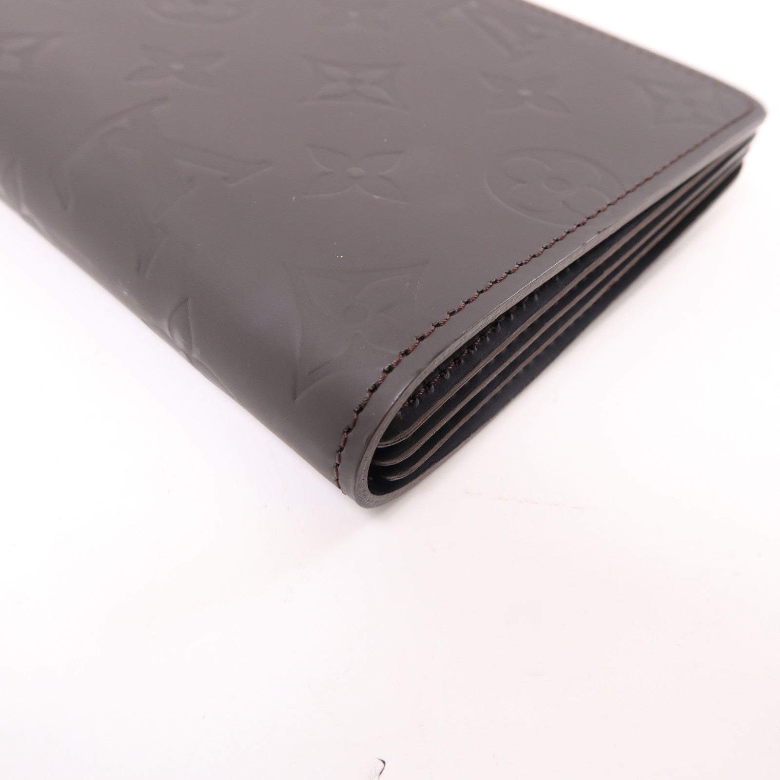 LOUIS VUITTON LV SHW Hoist Long Wallet M66450 Monogram Glace Brown