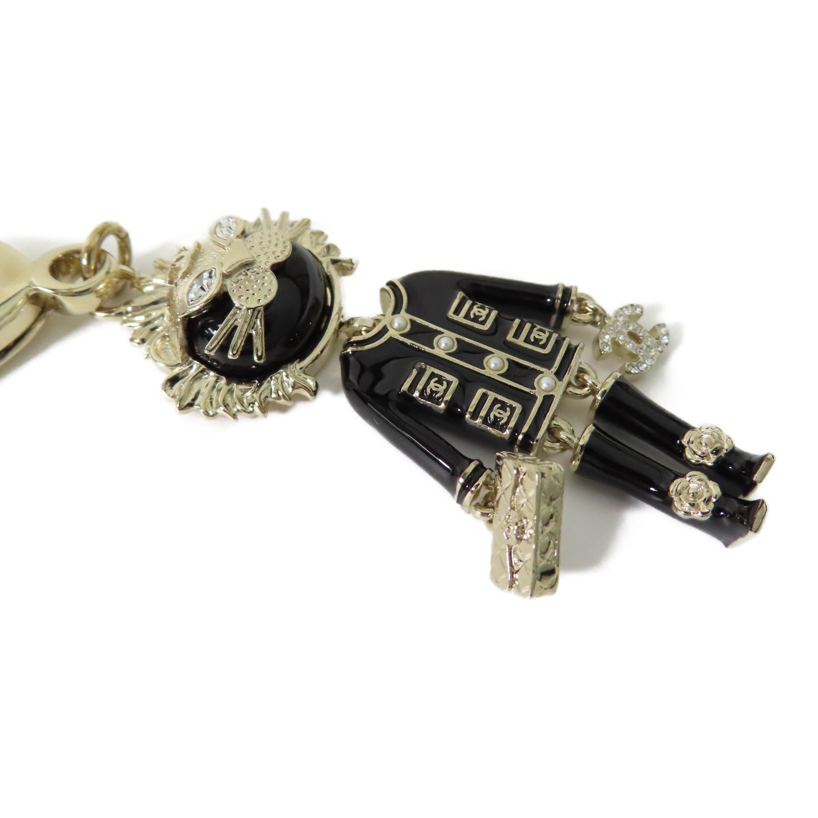CHANEL 金屬Key Charm鑰匙圈