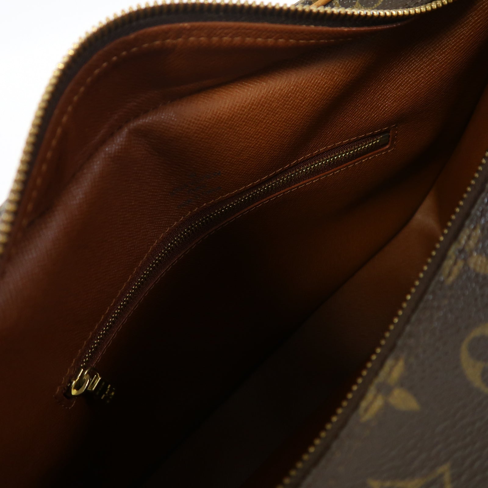 LOUIS VUITTON Monogram Boulogne金扣肩背袋啡色