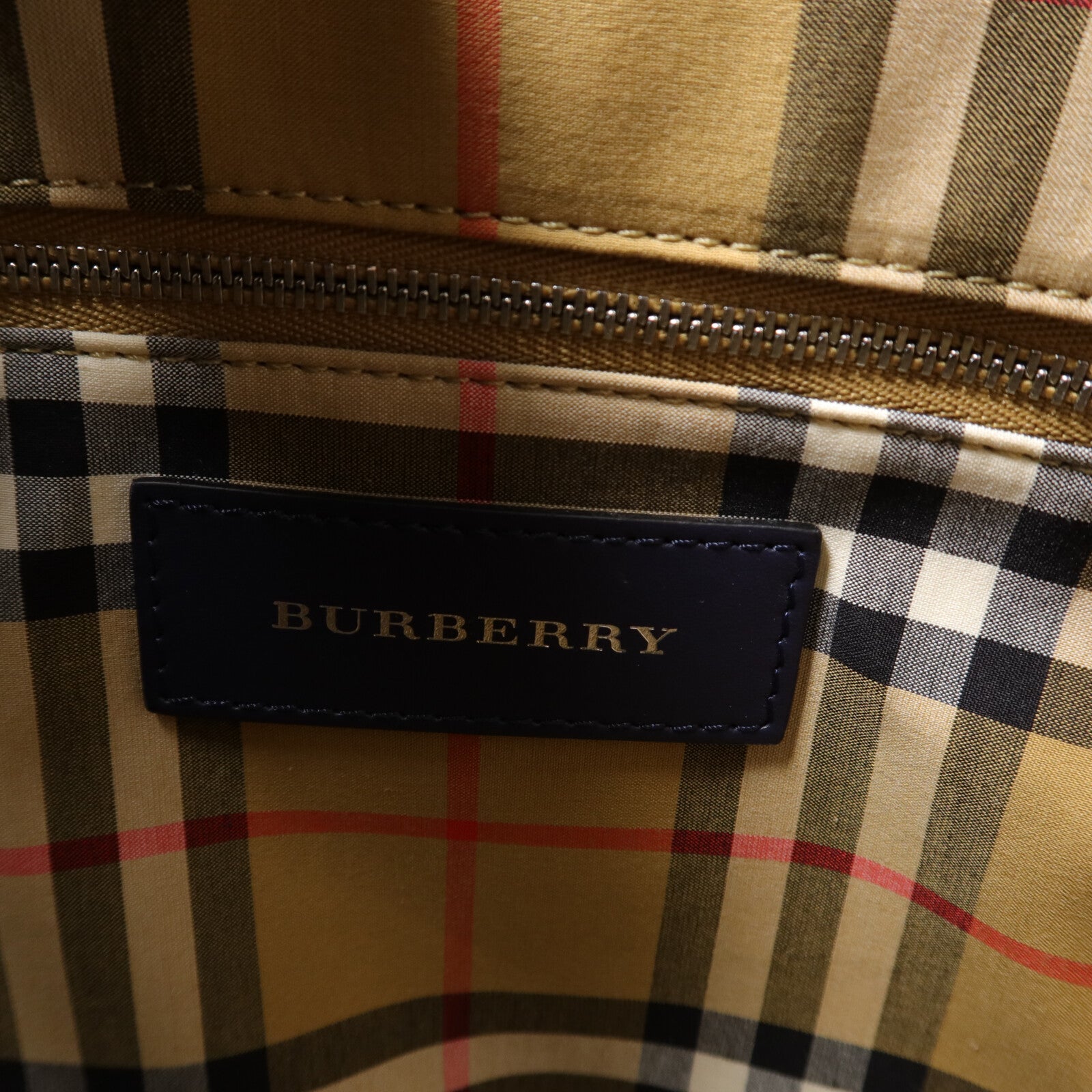 BURBERRY 牛皮皮革Banner Small Perforated Tote手挽肩背兩用袋